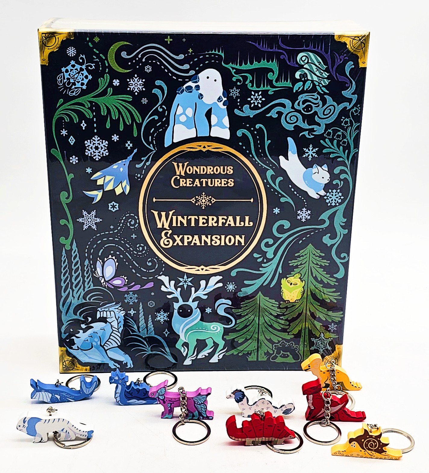 Wondrous Creatures: Winterfall Expansion + Promo Keychain by Bad Comet – SEALED