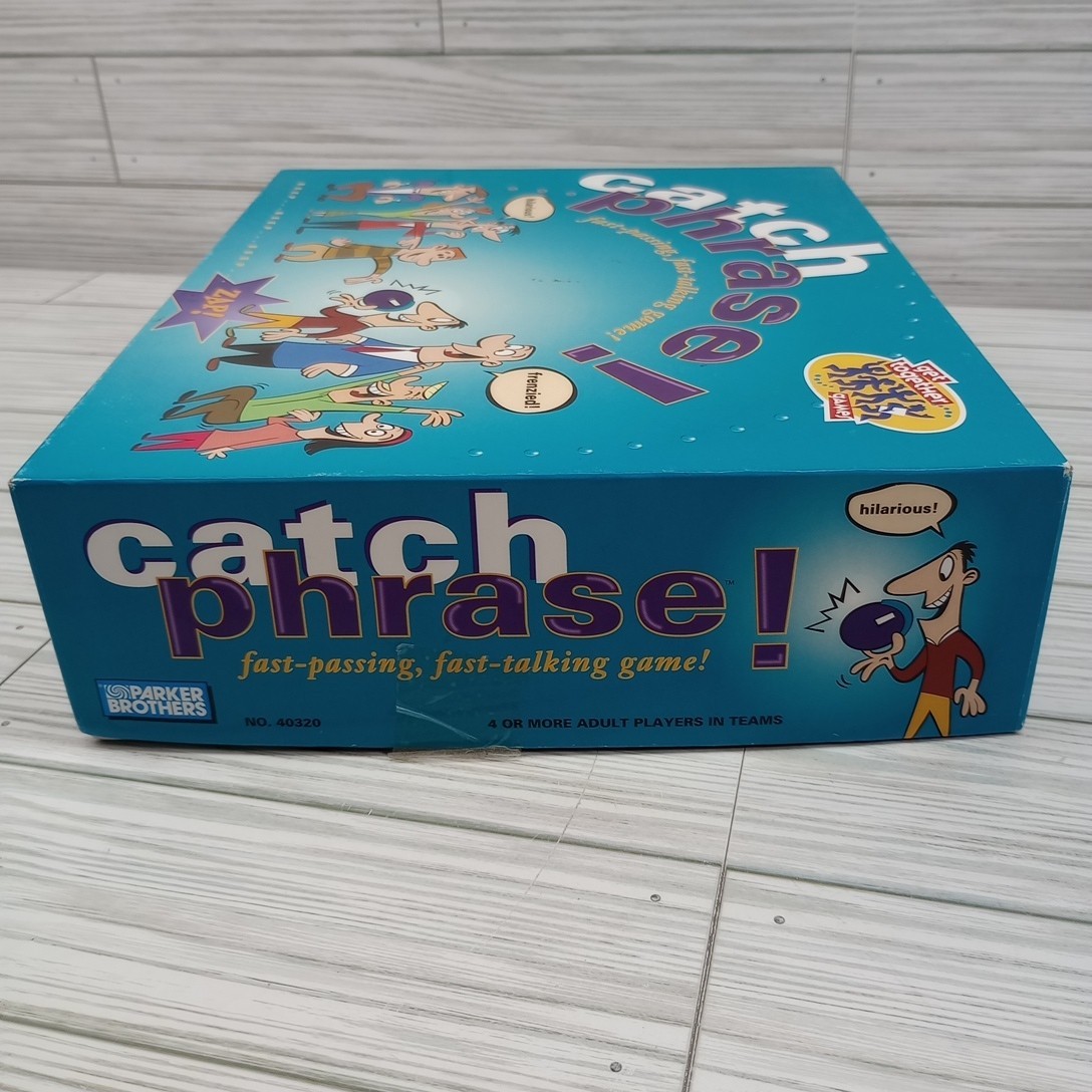 Catch Phrase Vintage game Original Parker Brothers Fast Talking – 100% Complete