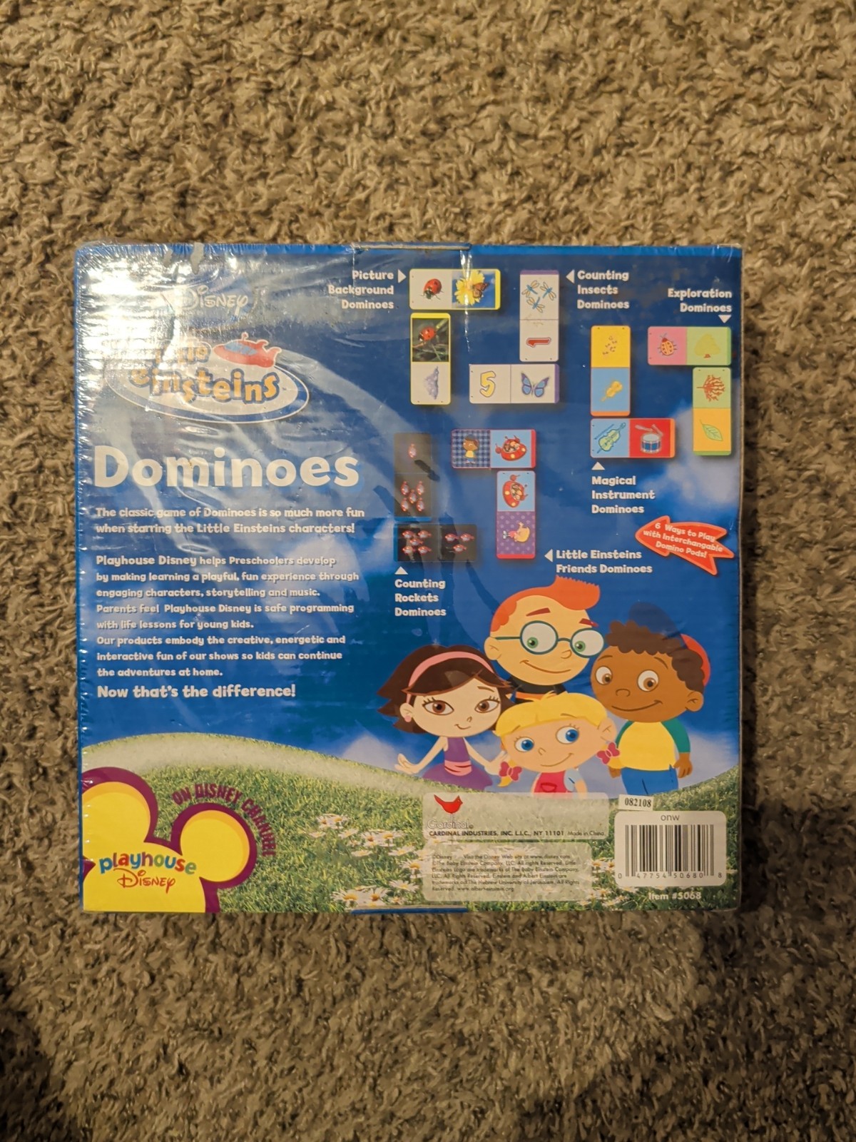 Disney Little Einsteins Dominoes Educational Counting Matching Homeschool