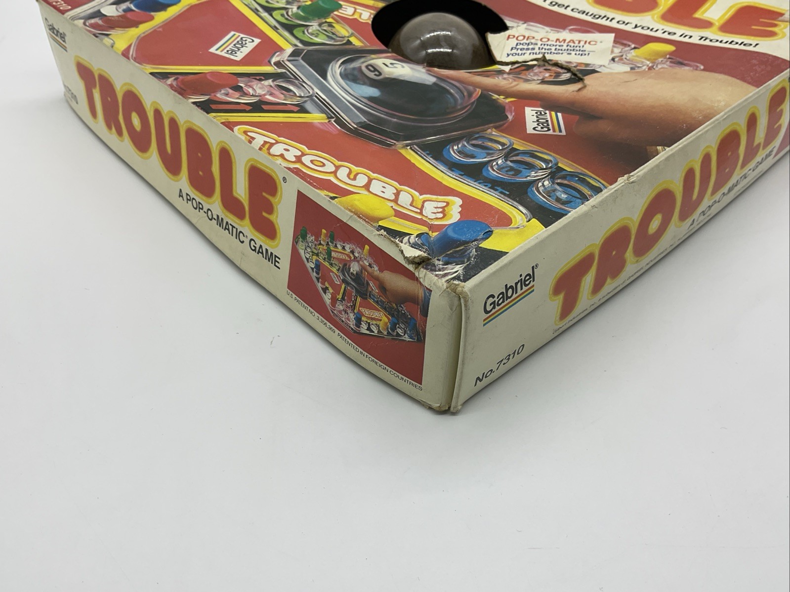 VINTAGE 1977 Gabriel Trouble Pop-O-Matic Game COMPLETE
