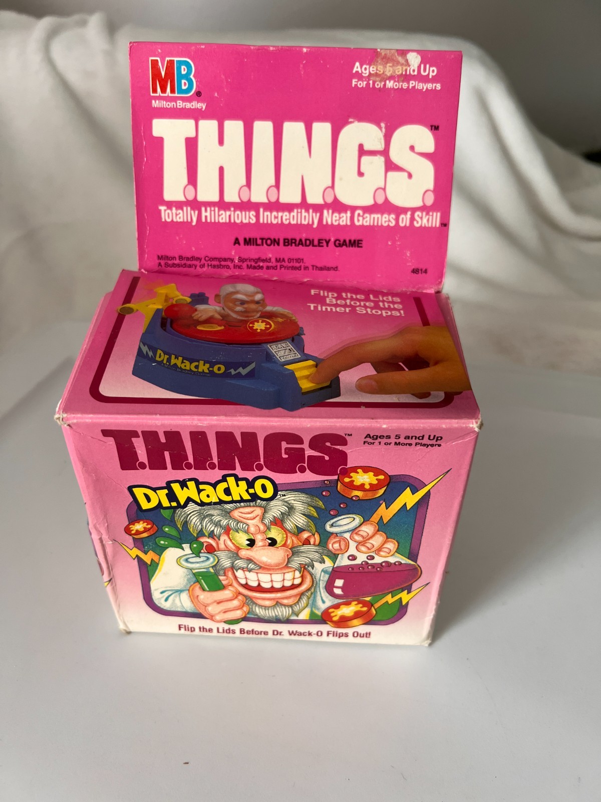 Milton Bradley T.H.I.N.G.S. Dr Wack-O 1987 Vintage Wind up Works Please read