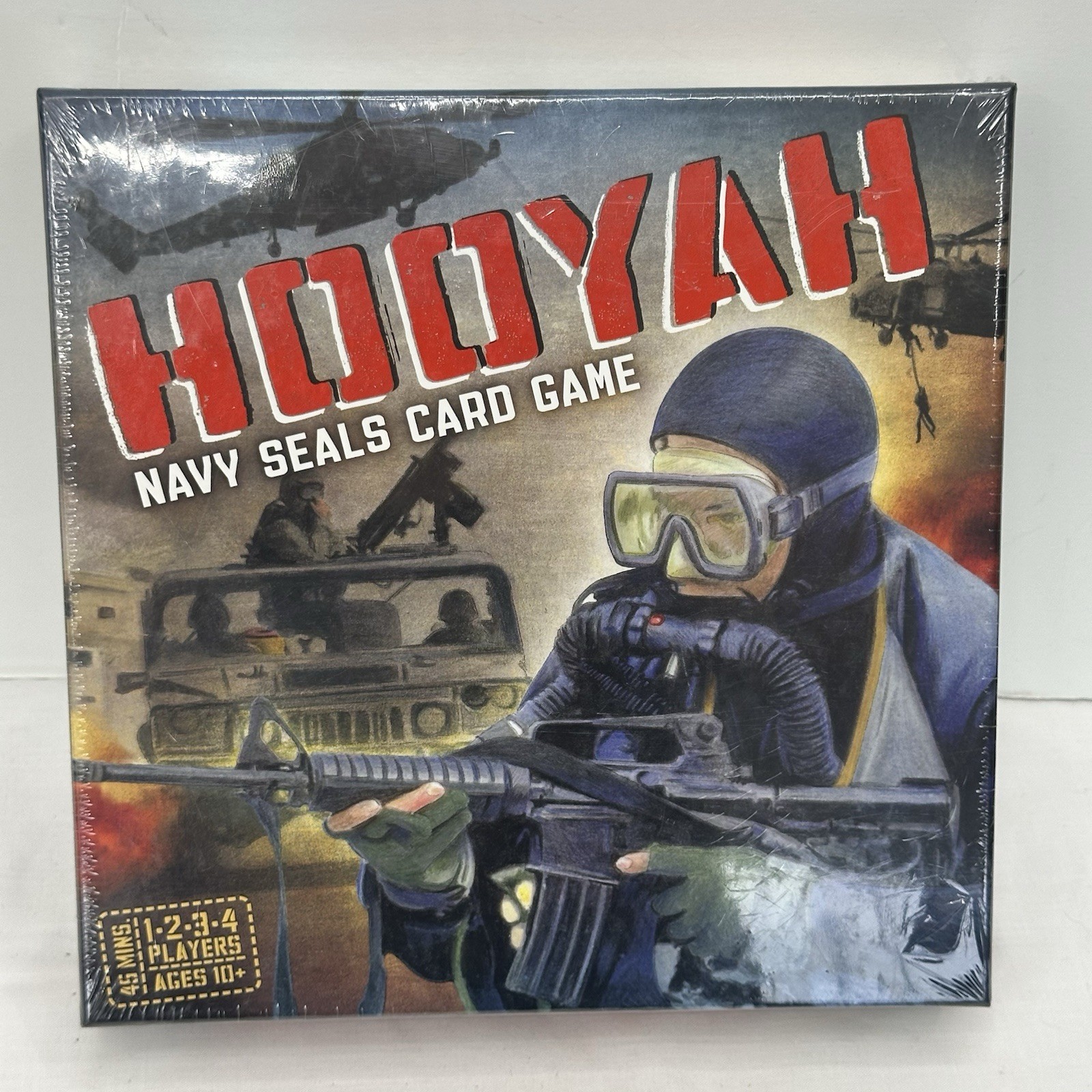 Hooyah The Navy Seals Card Game – US Games War Board Game Brand New Sealed