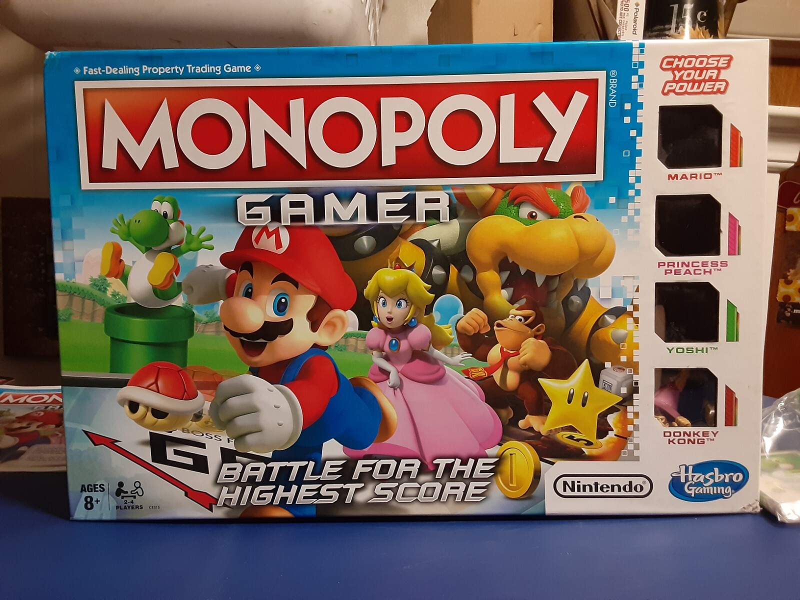 Hasbro Monopoly Gamer – Nintendo Super Mario Bros Edition! (COMPLETE)