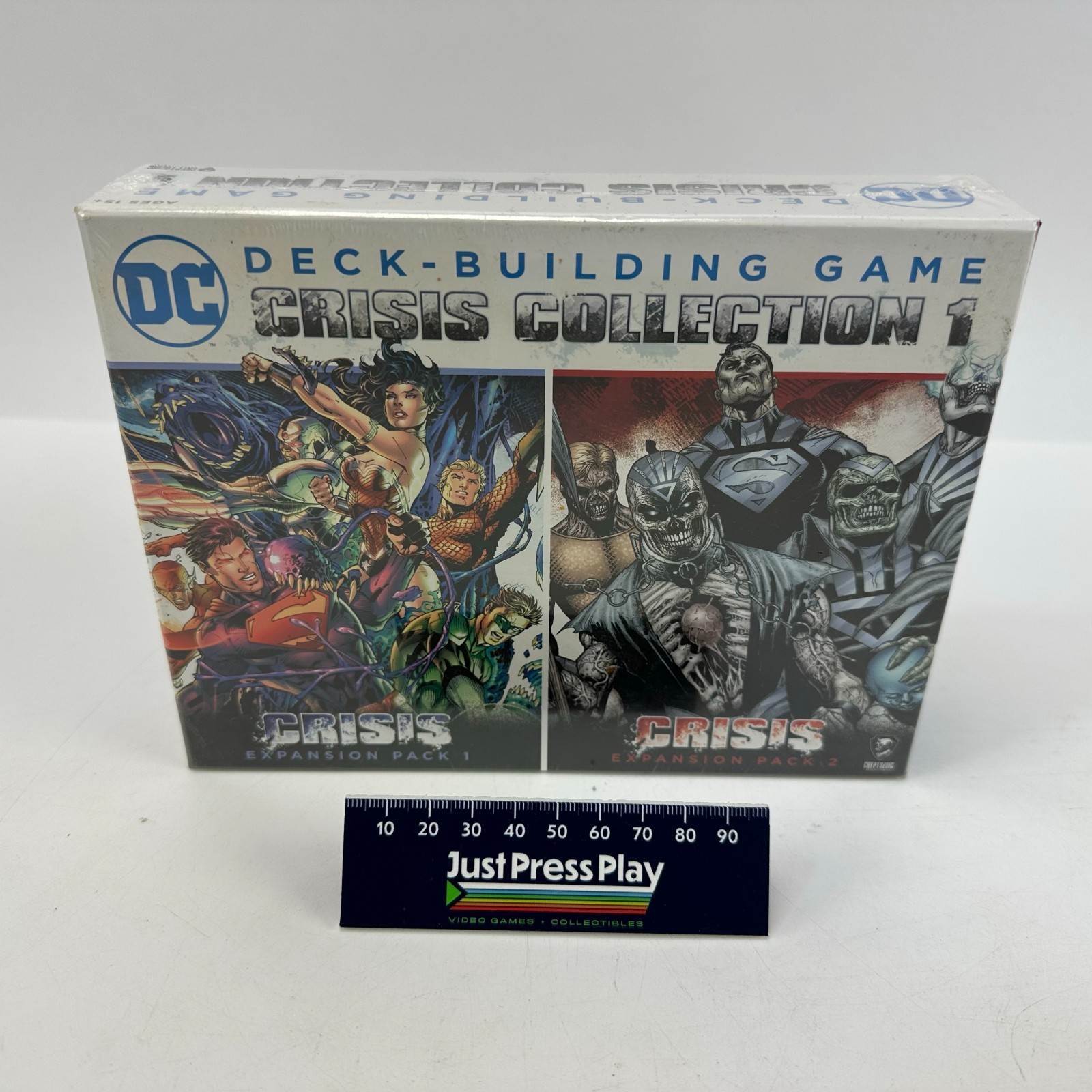 New Factory Sealed DC Deck-Building Game Crisis Collection 1 Cryptozoic