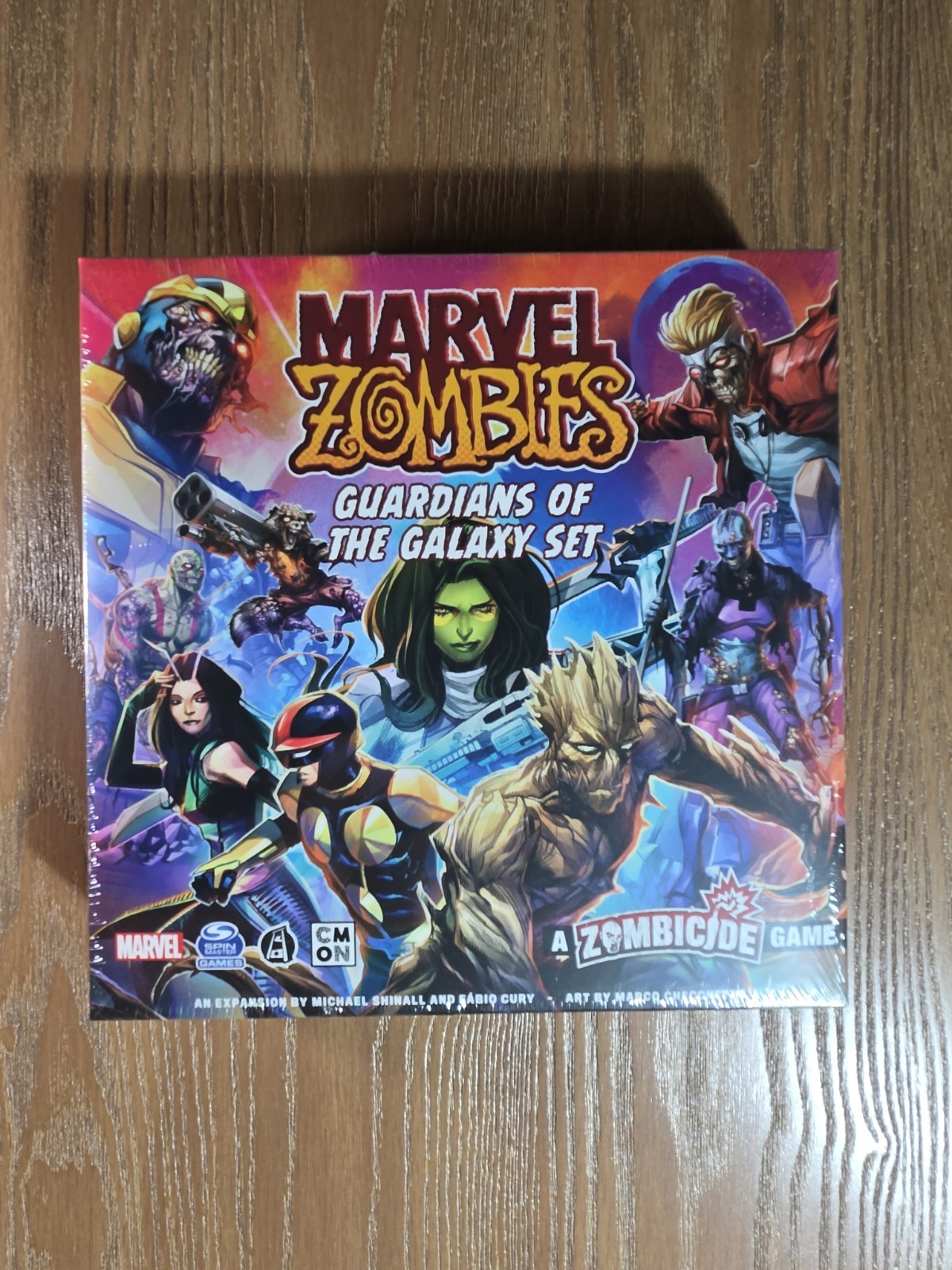 Marvel Zombies Zombicide – Guardians of the Galaxy Set – Kickstarter Version New