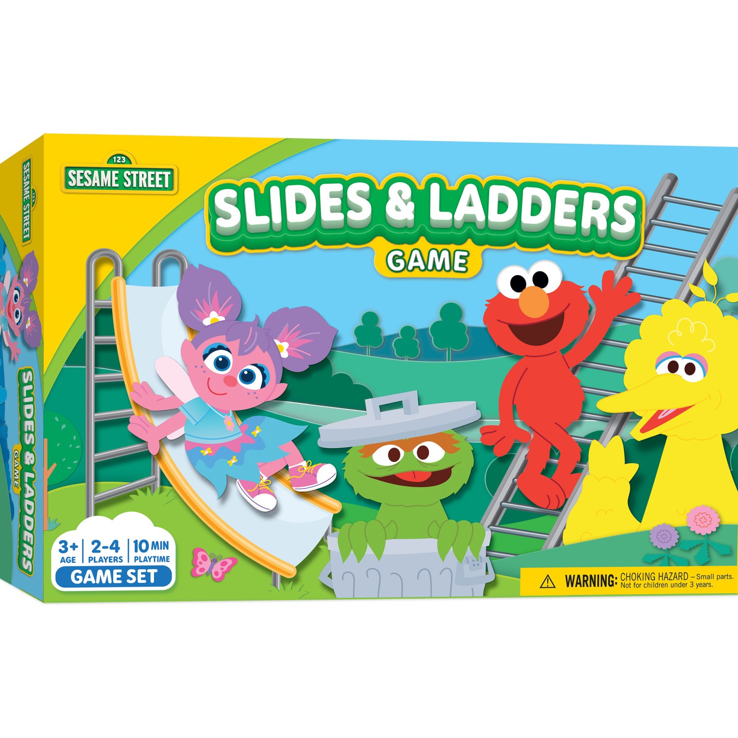 MasterPieces – Sesame Street – Officially Licensed Slides & Ladders Board Game