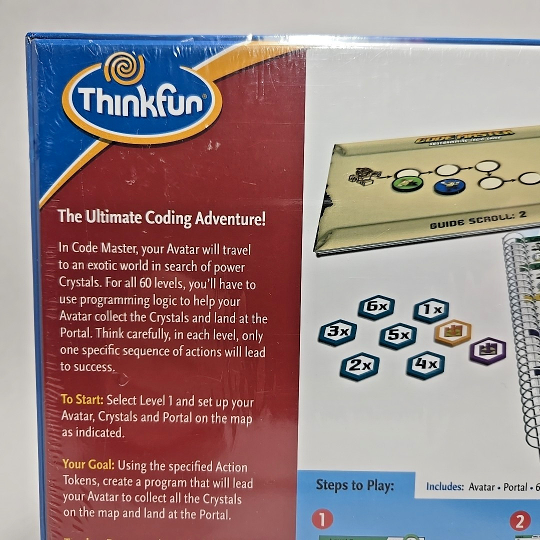 Code Master Programming Logic Game By ThinkFun 60 Levels Ignite Yor Mind! New