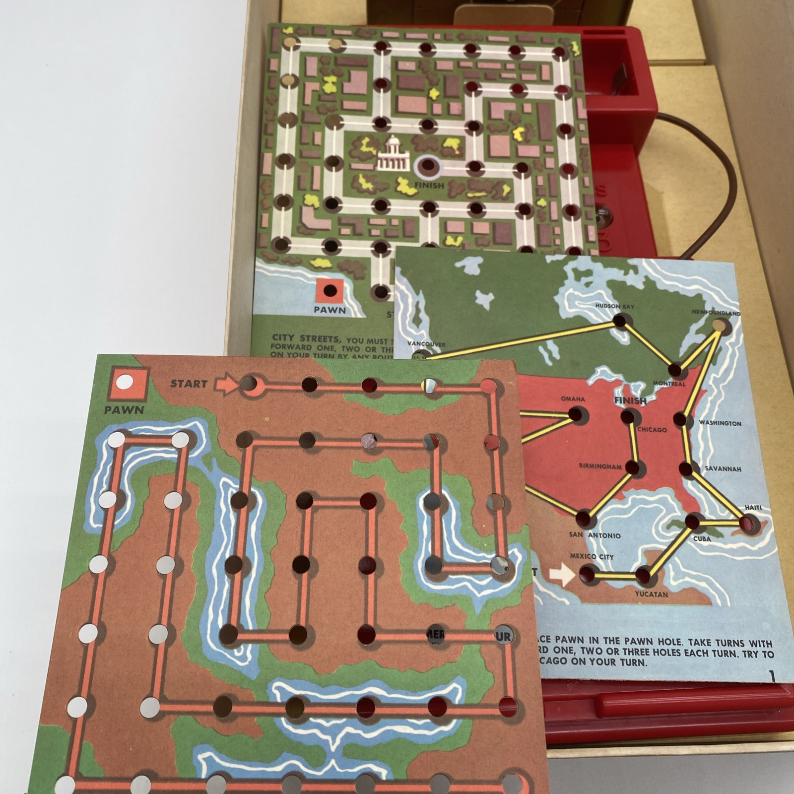Hasbro’s Electronic Wizard Mentor Game 1960 AS IS Untested VTG UNUSED READ!
