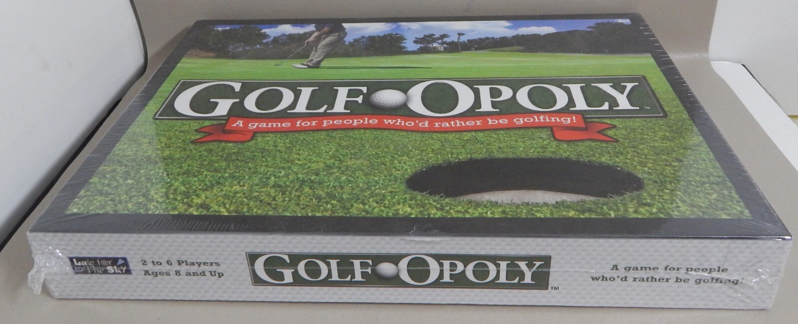 New Golf-opoly Monopoly Late For The Sky Ages 8+ | 2-6 players Golf Board Game