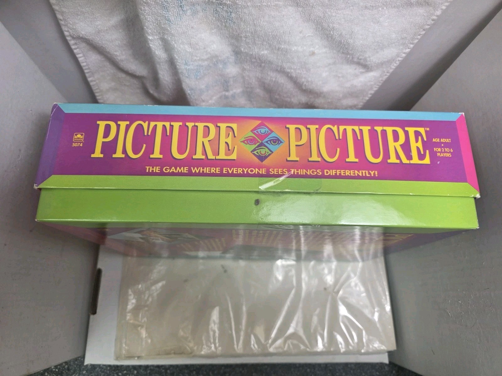 1992 Western Publishing/Golden”Picture Picture” Multi Player Board Game/Complete