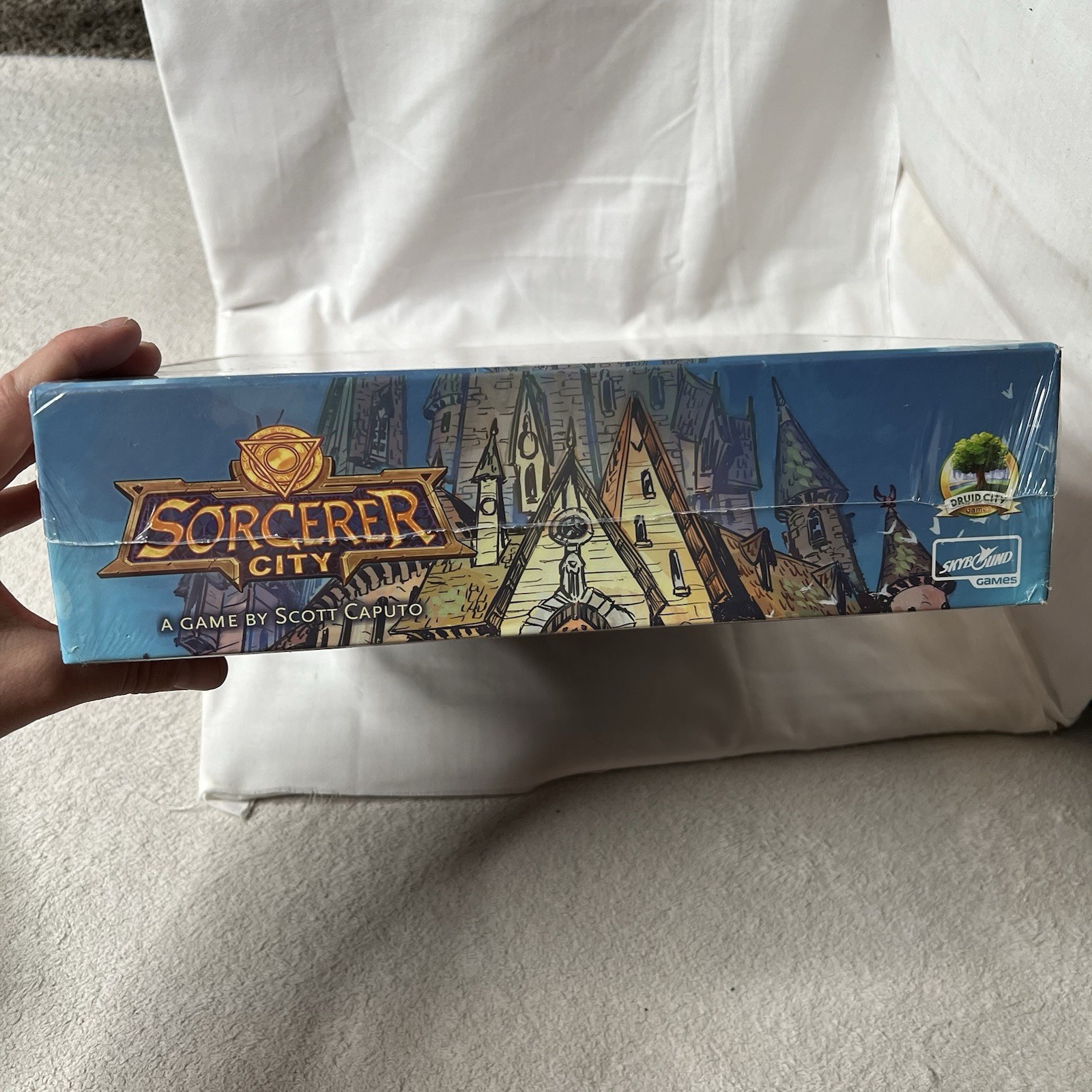 Brand New Sealed Sorcerer City Board Game by Scott Caputo Tile Laying Strategy