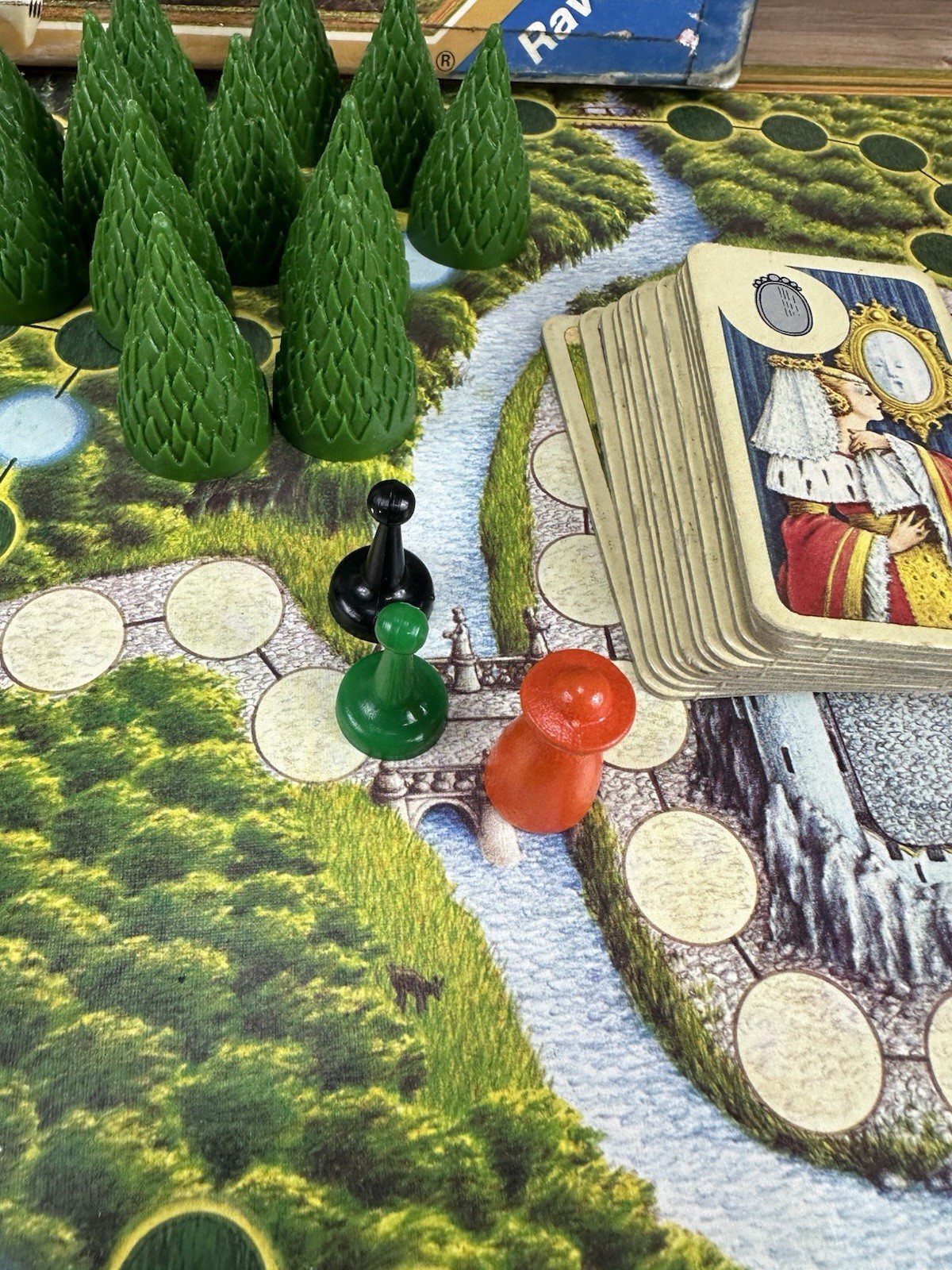 Enchanted Forest Board Game 1982 Made In West Germany Used 90% Complete