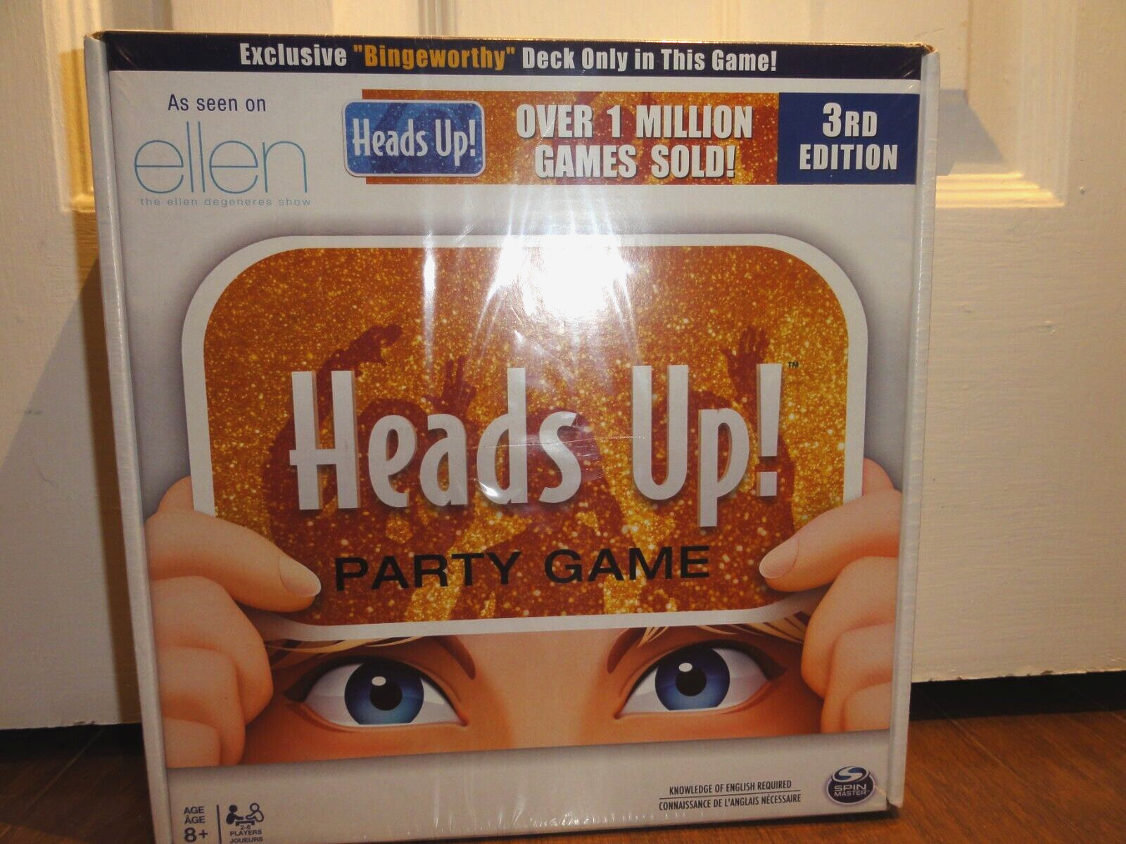 Heads Up Party Game – As seen on Ellen – 3rd Edition – New – Sealed