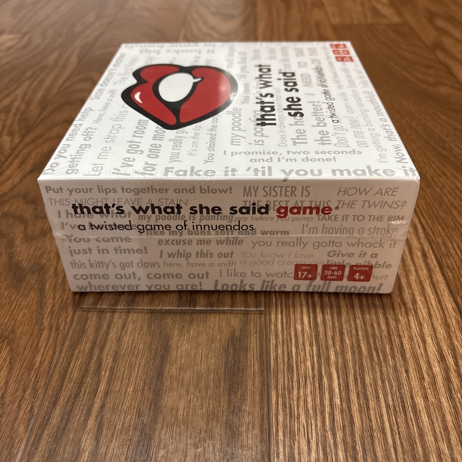 That’s What She Said Game – The Hilariously Twisted Party Game (age 17+) Sealed