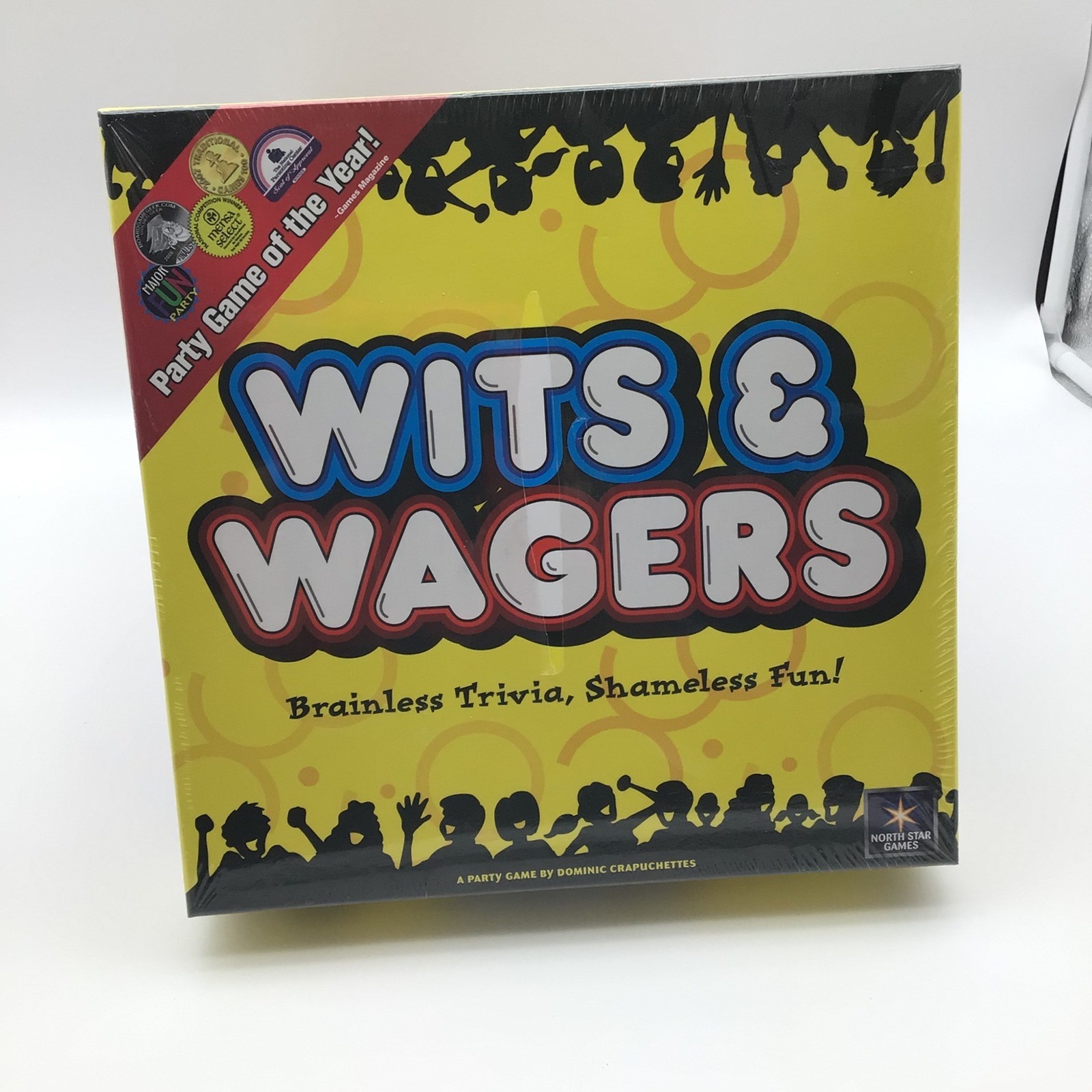 Wits & Wagers Party Game of the Year Fun Trivia Board Game 2007 New Sealed