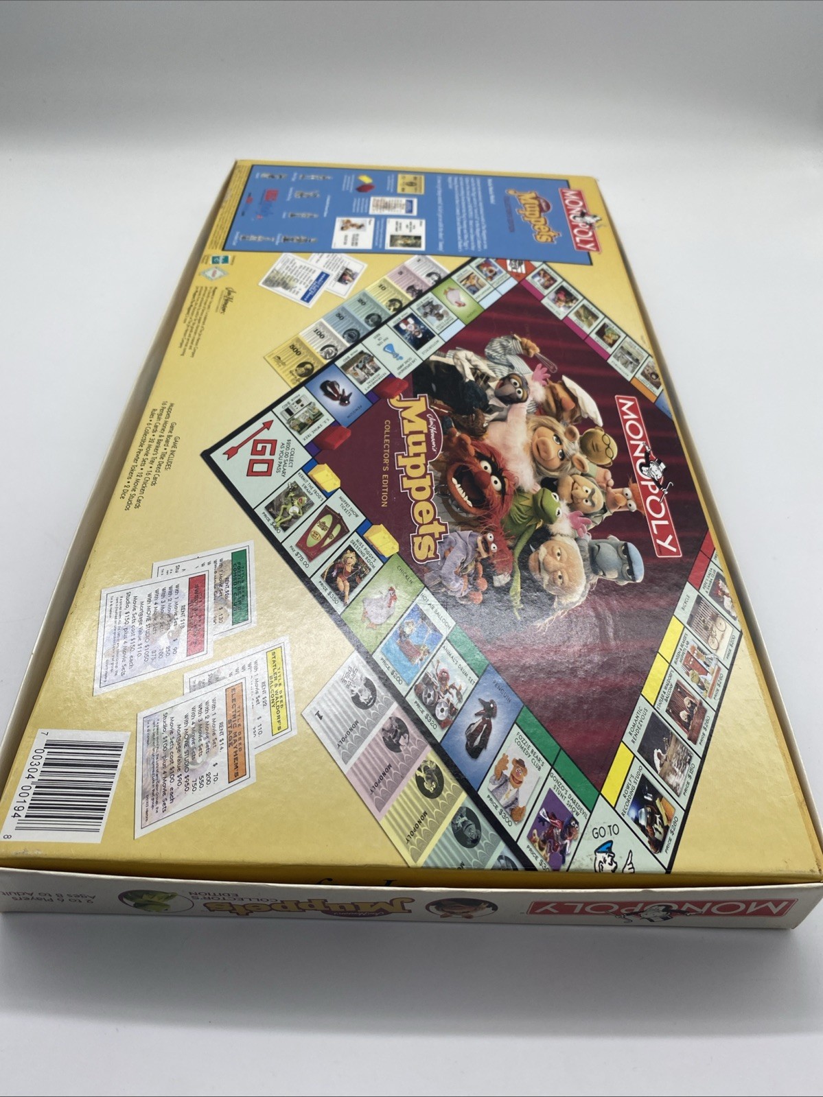 The Muppets Monopoly Collector’s Edition Board Game 2003 COMPLETE