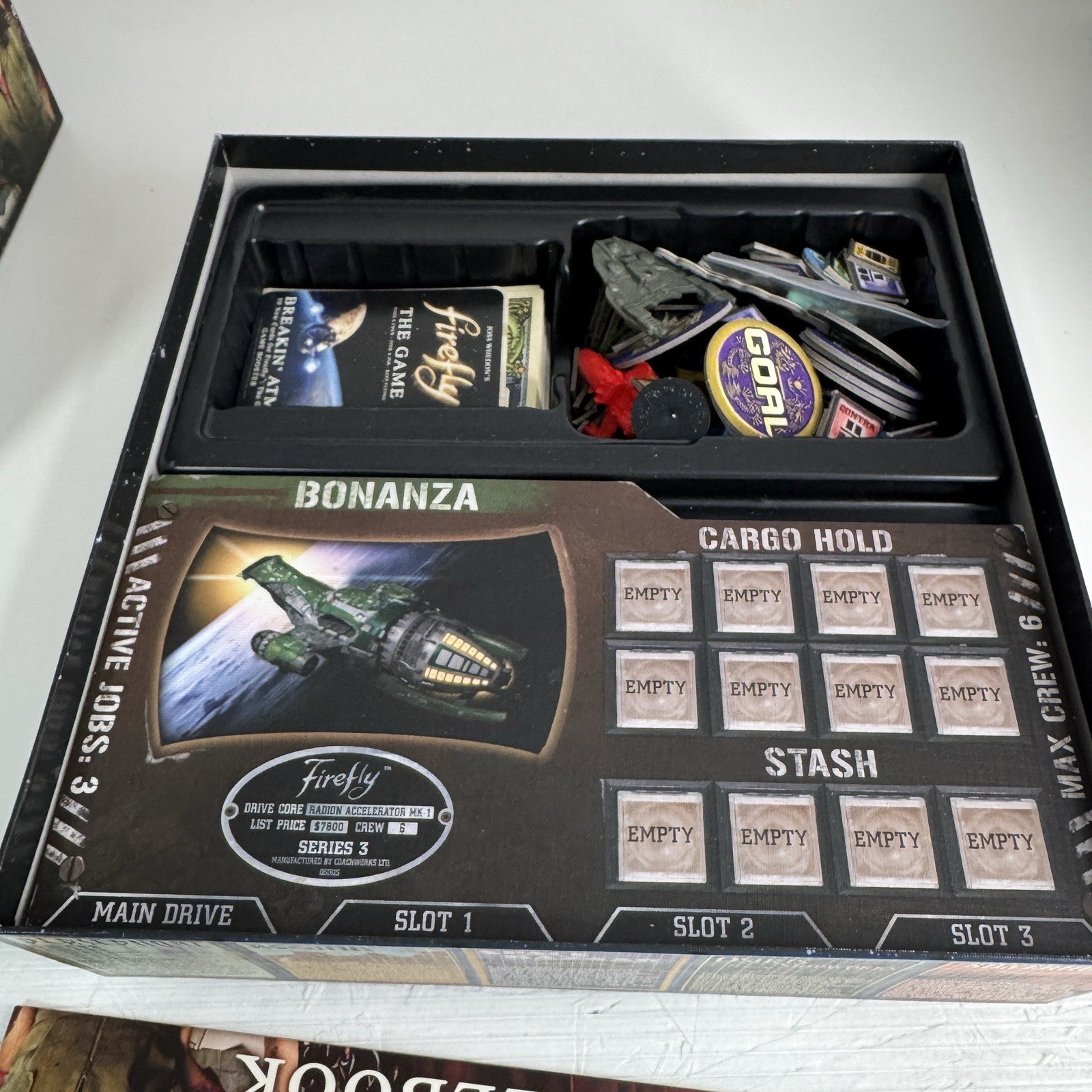 Firefly Board Game Lot: Core Game + Pirates Expansion SEALED & Legendary Game