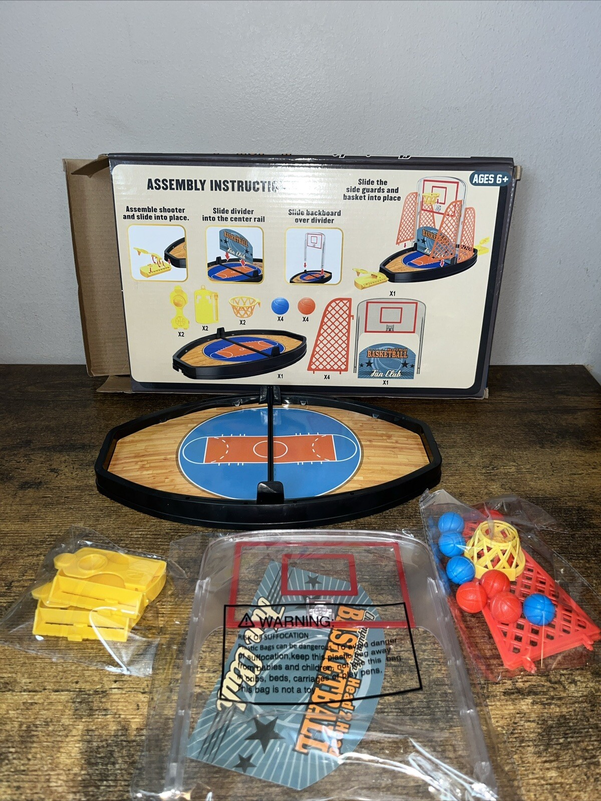 Championship Head 2 Head Basketball Tabletop Game-Play Everywhere 2 Player Age6+
