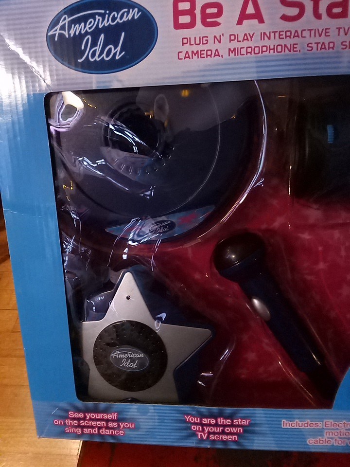 American Idol “Be A Star On TV” Plug & Play Interactive Rare TV Dance Game 2008