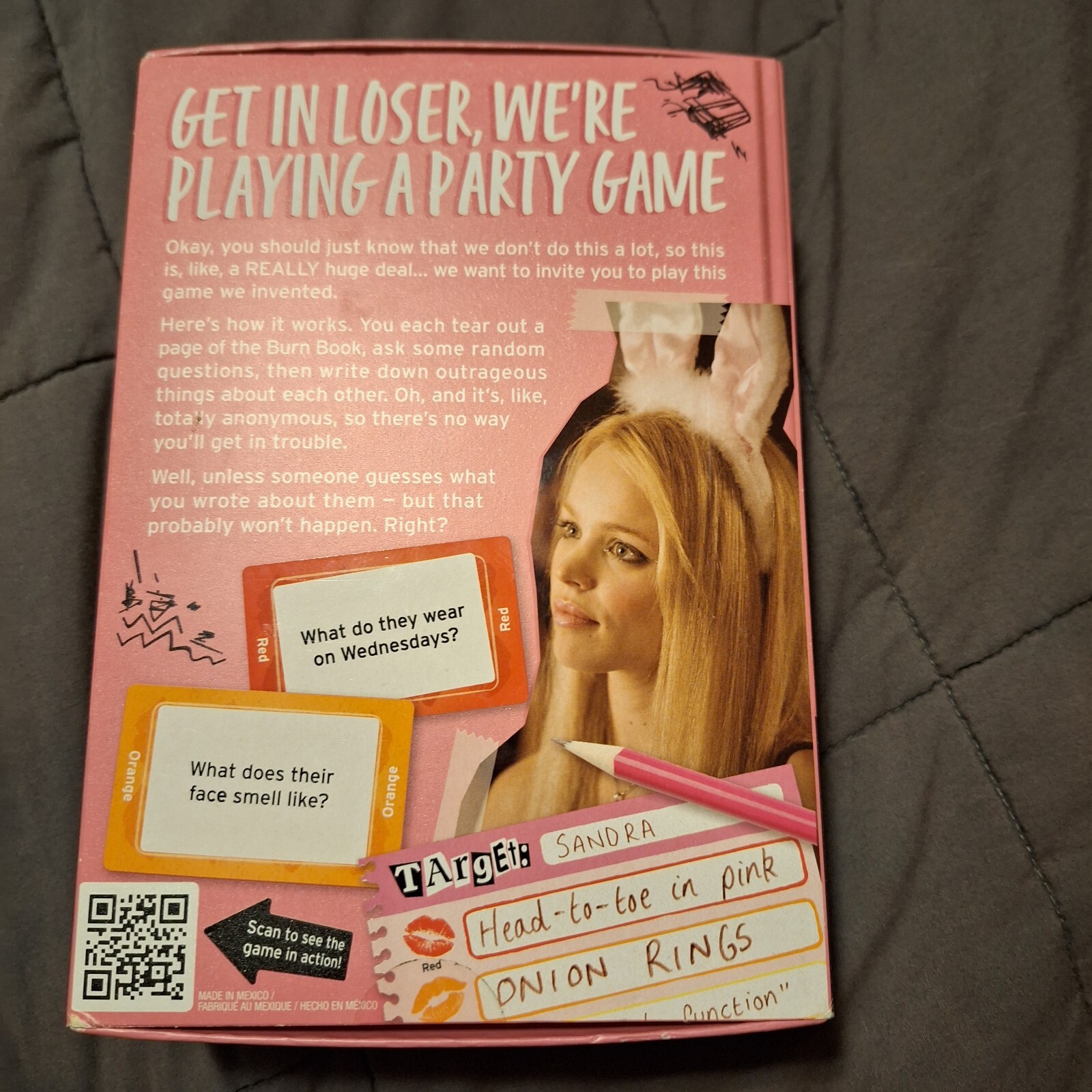MEAN GIRLS Burn Book The Party Game Board Game By Big Potato Games Truth Bombs