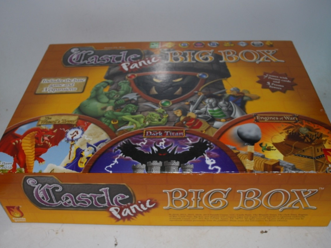 Castle Panic Big Box Game (2019) | Base Game + 3 Expansions | 99% Complete