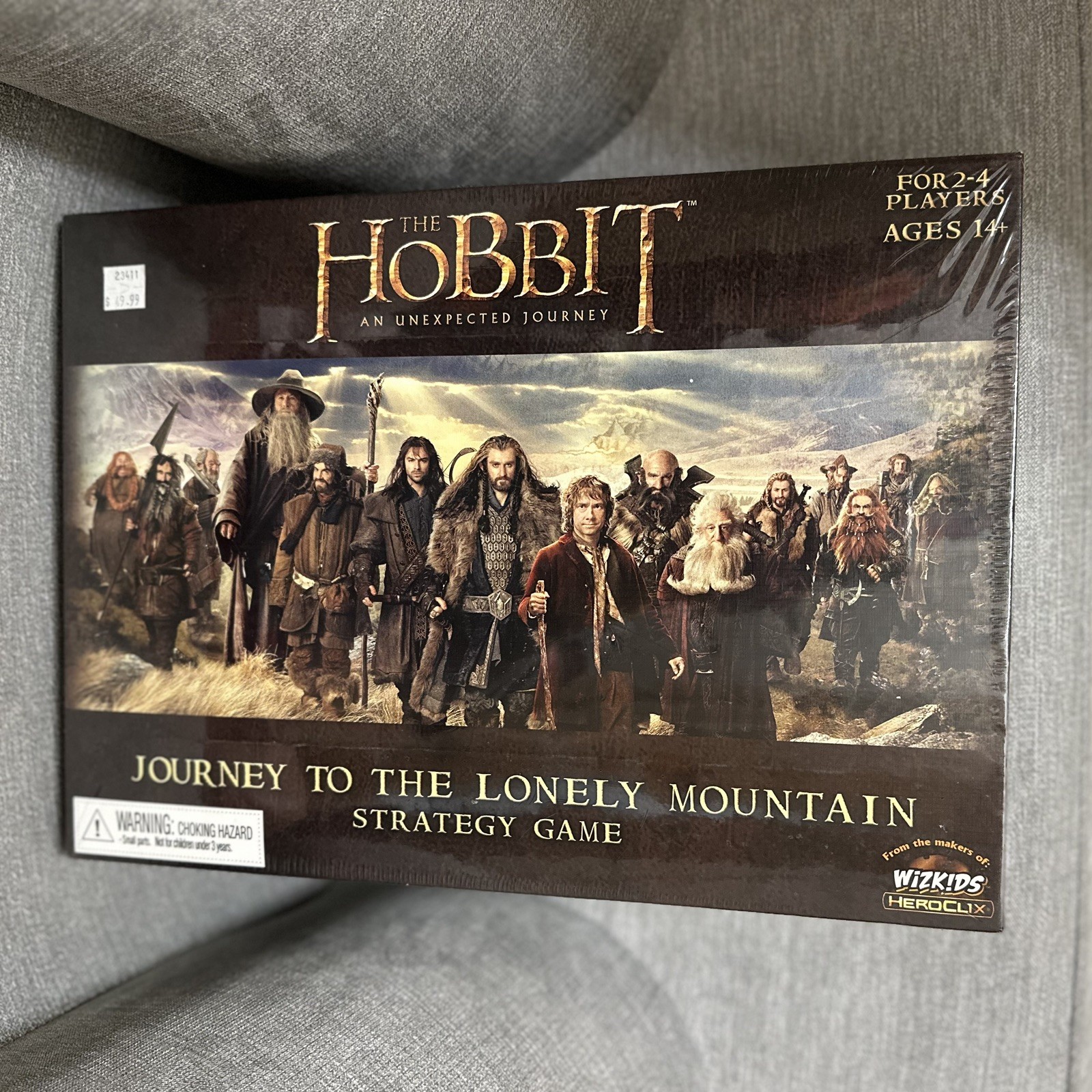 The Hobbit an Unexpected Journey To The Lonely Mountain Board Game SEALED