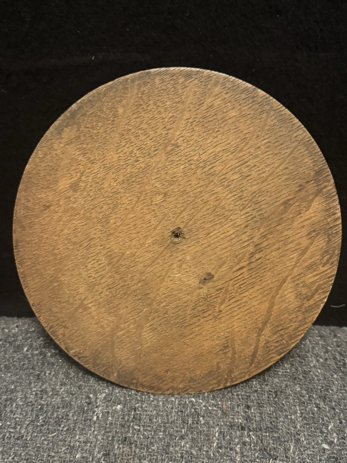 Wooden Solitaire Circular Game Board Strategy Board Game – BOARD ONLY