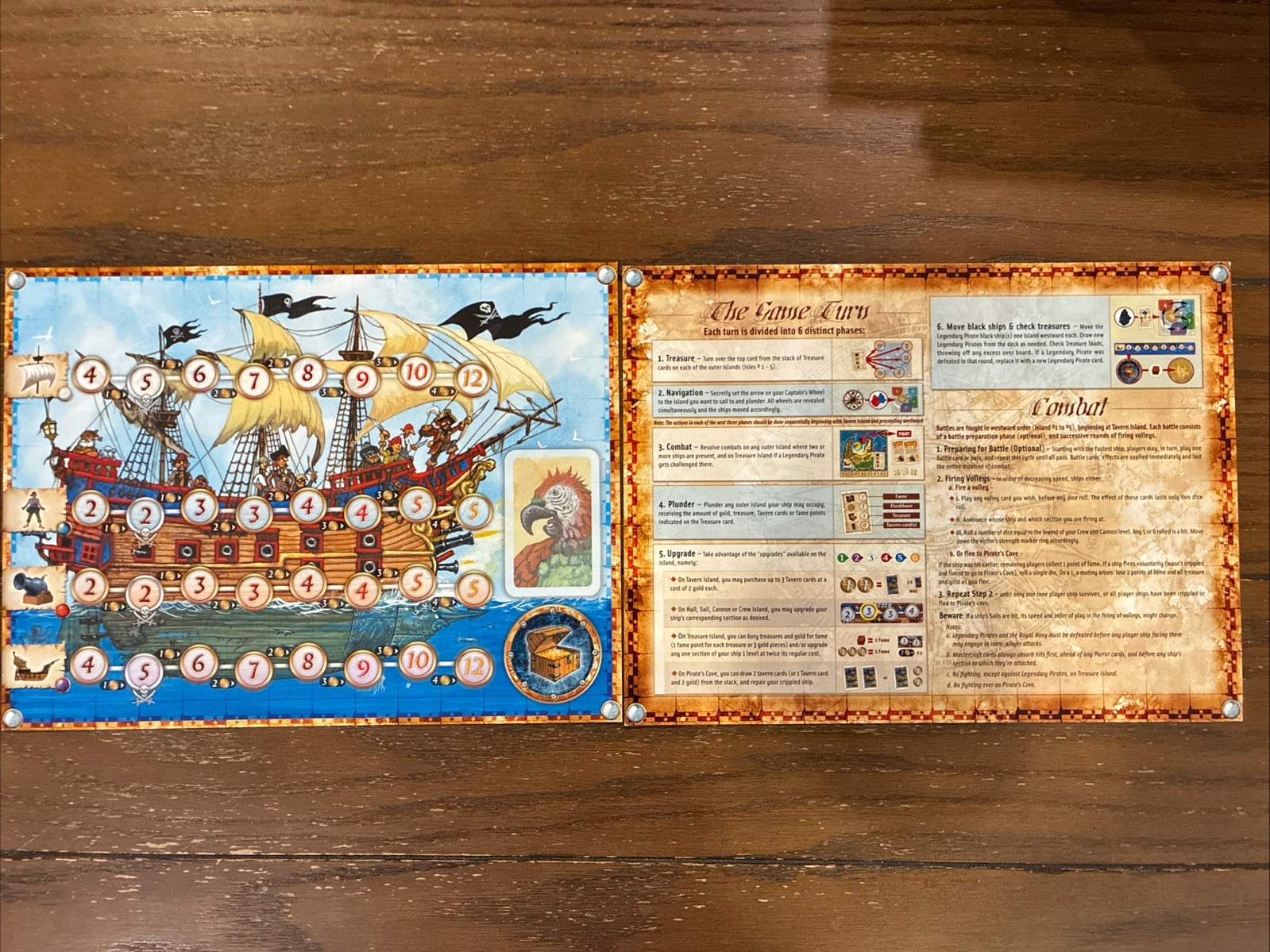 Pirate’s Cove Board Game Days of Wonder 98% Pieces Complete Great Shape!!!