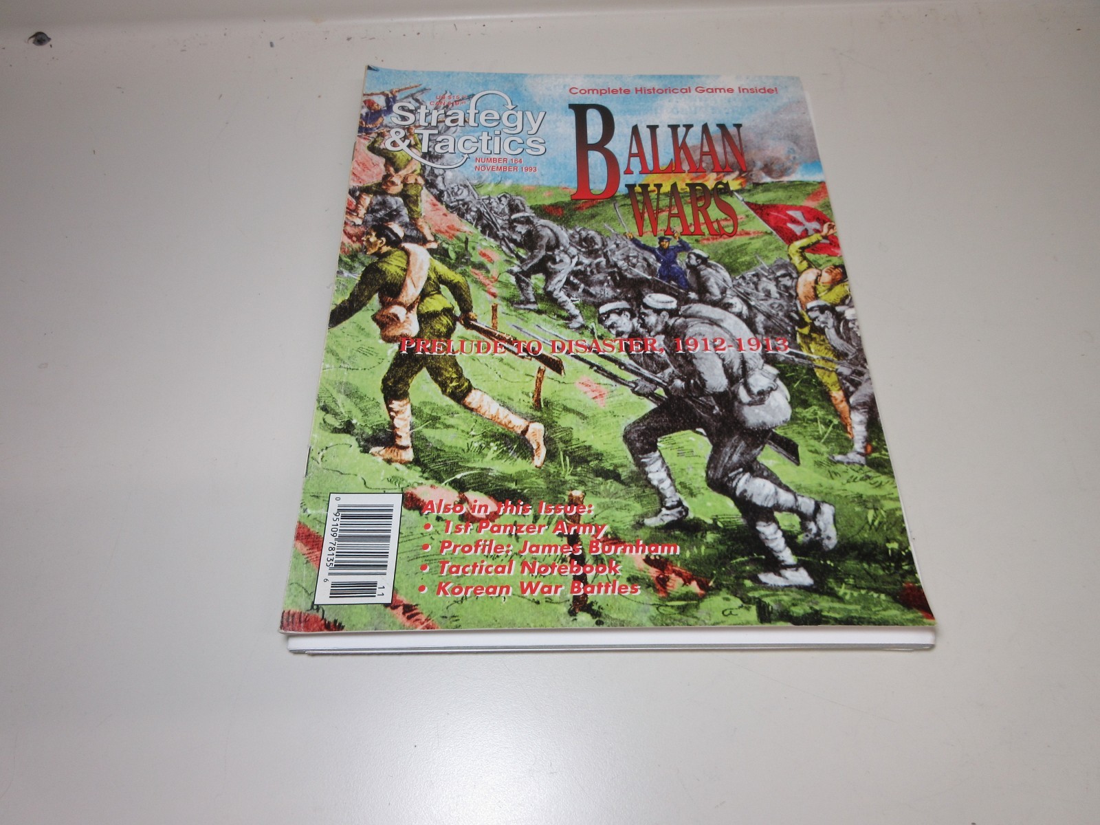 Strategy & Tactics/Decision Magazine War games #164 BALKMAN WARS UNPUNCHED