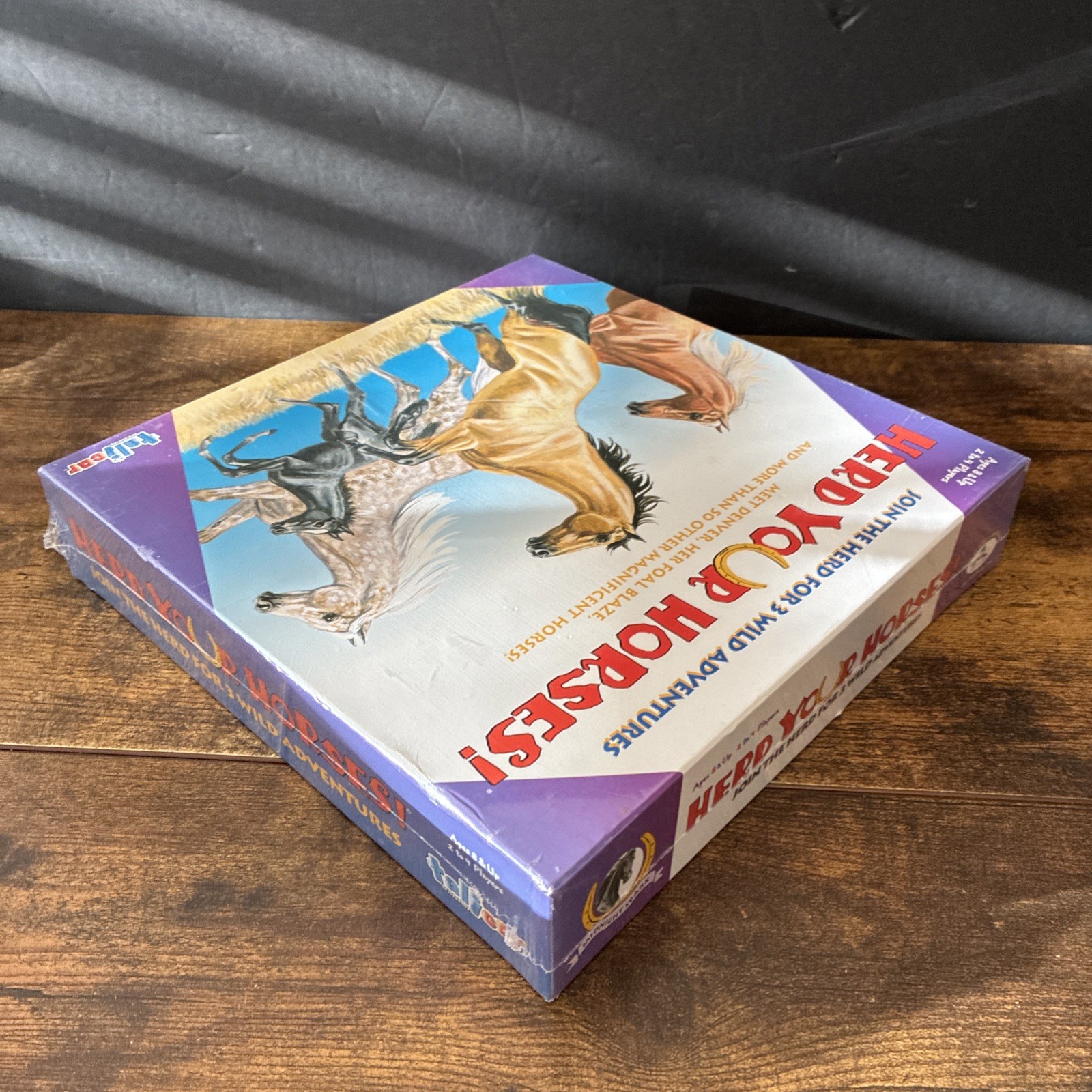 Herd Your Horses Board Game 3 Wild Adventures Talicar Aristoplay 2023 New Sealed
