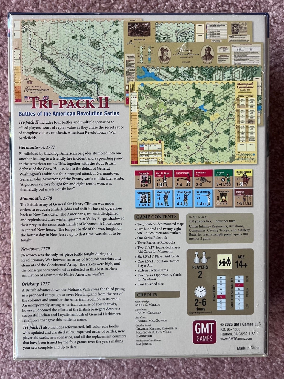 American Revolution Tri Pack #2 by GMT Games 2025 mint in shrink