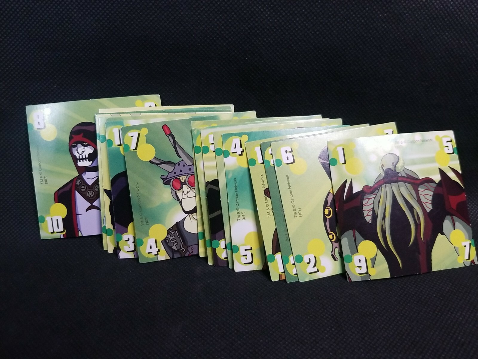 Ben 10 Aliens vs Villains Board Game Cartoon Network Part 18 Villain Cards ***