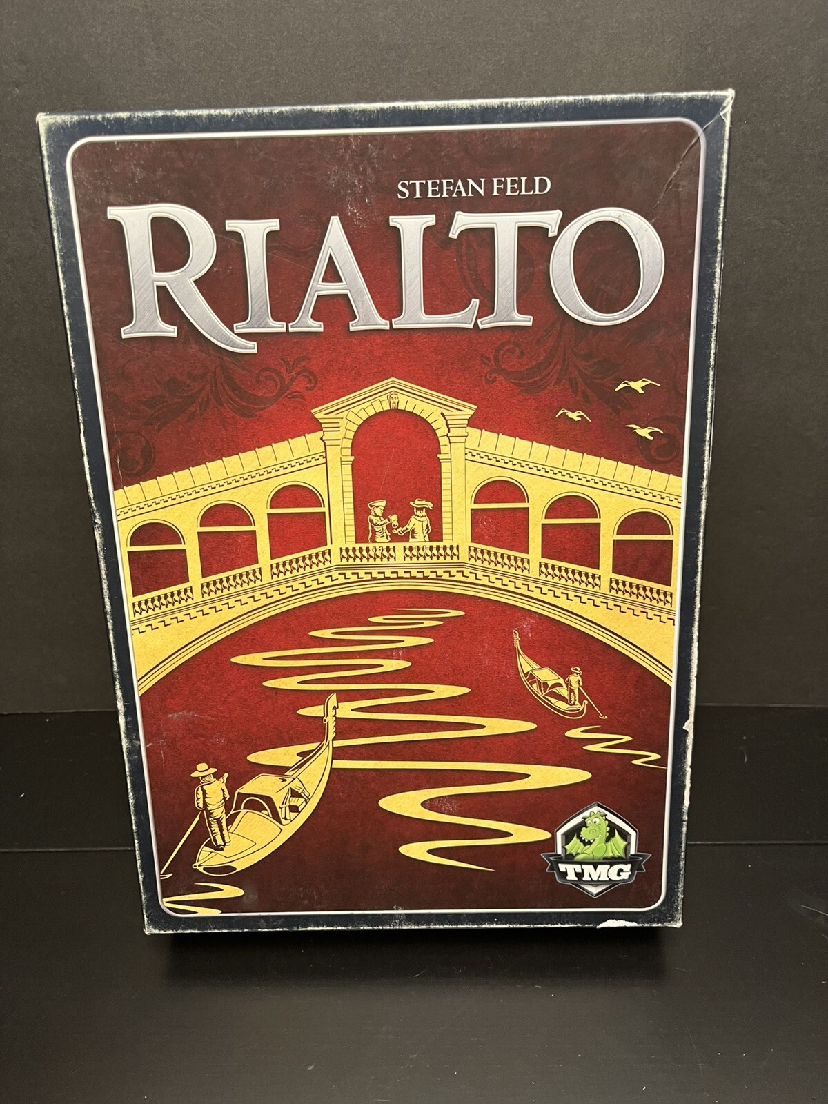 Rialto Stefan Feld Board Game 2013 100% Complete Venice Tactical City TMG