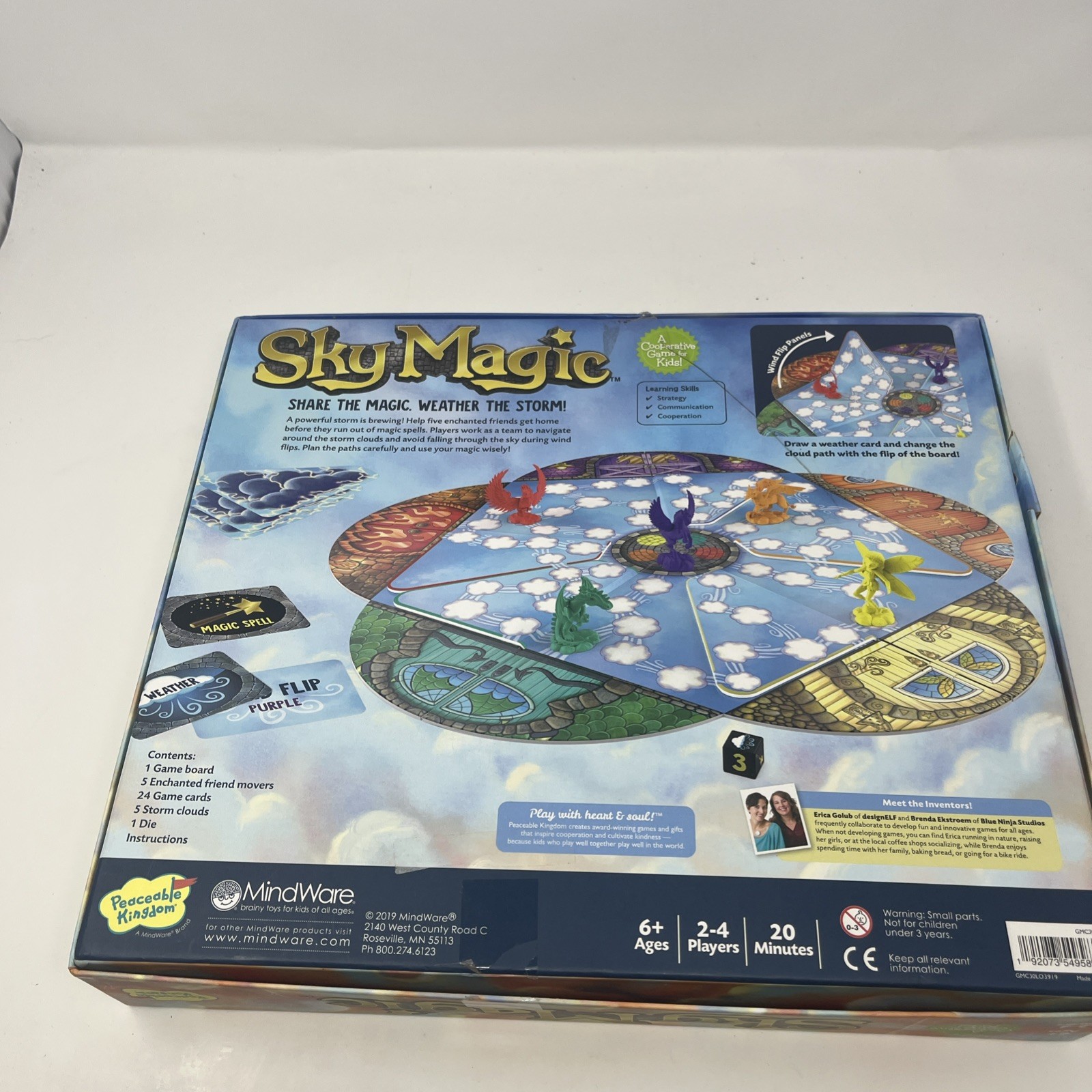 Sky Magic cooperative board game by Peaceable Kingdom (100% Complete!)