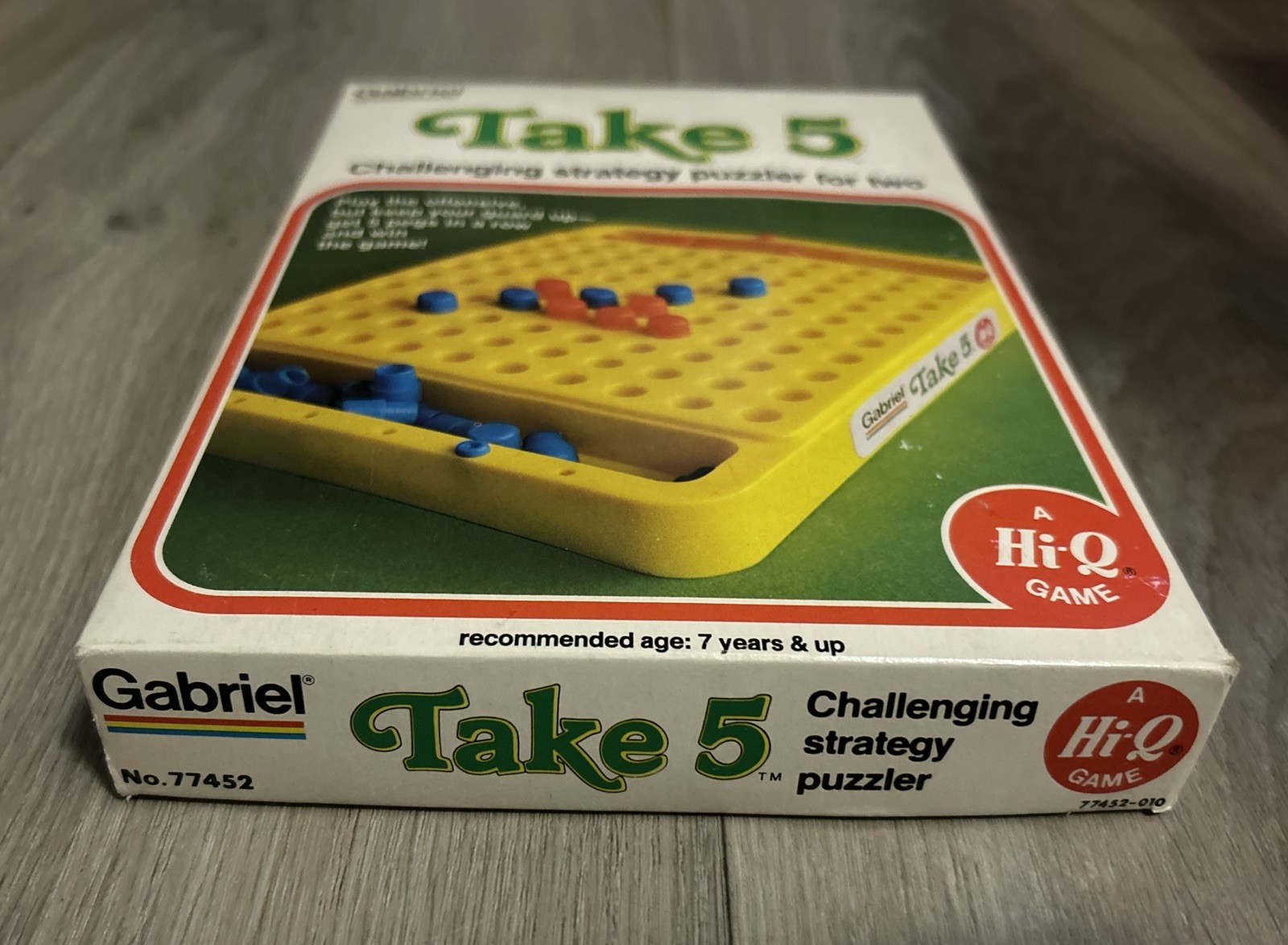 TAKE 5 Board Game W/ Box 1977 Gabriel Strategy VINTAGE 100% Complete Sealed