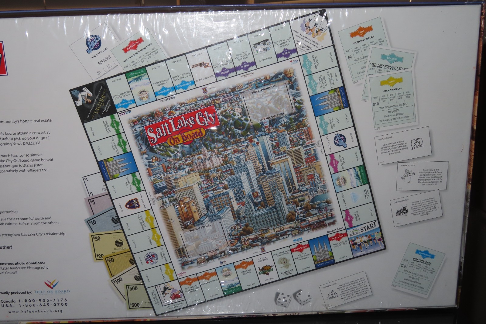SEALED Salt Lake City On Board Family Night Game Salt Lake Utah Theme Mormon LDS