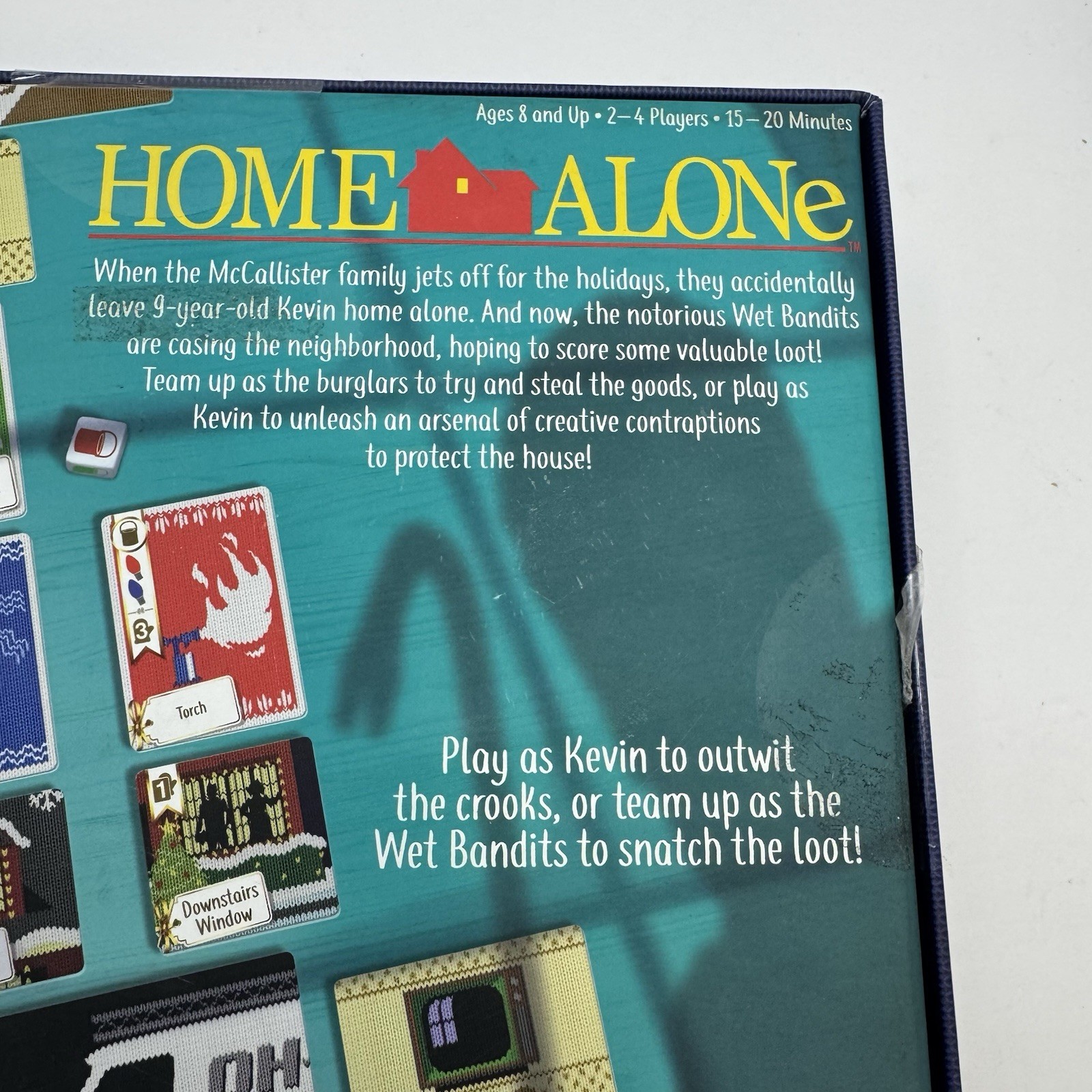 Home Alone Board Card Game Merry Christmas Open Box