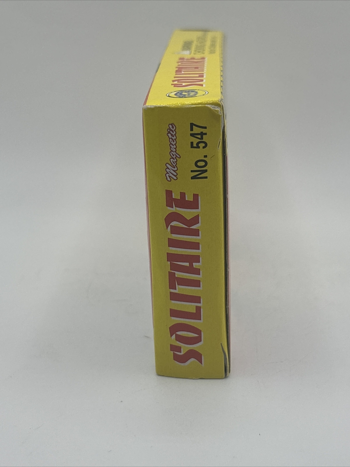 Vtg Magnetic Solitaire Mini Game UK & China Design REG Super Accord Inc