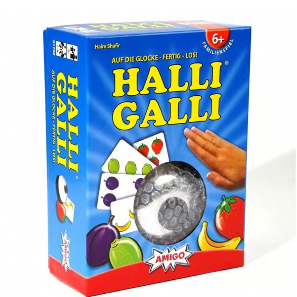 Halli Galli Family Card Game Fast Reaction Party Game Holiday Gathering Fun