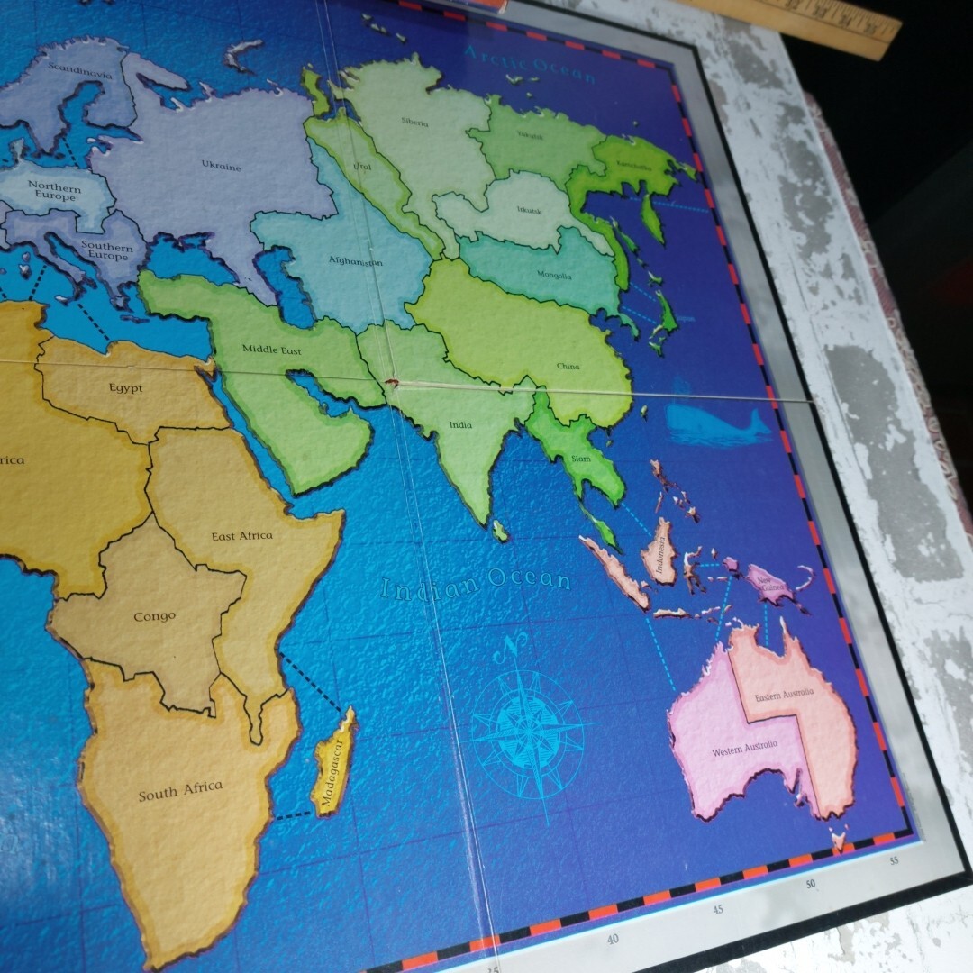 1999 Parker Brothers Hasbro Risk Board Game of Global Domination Complete