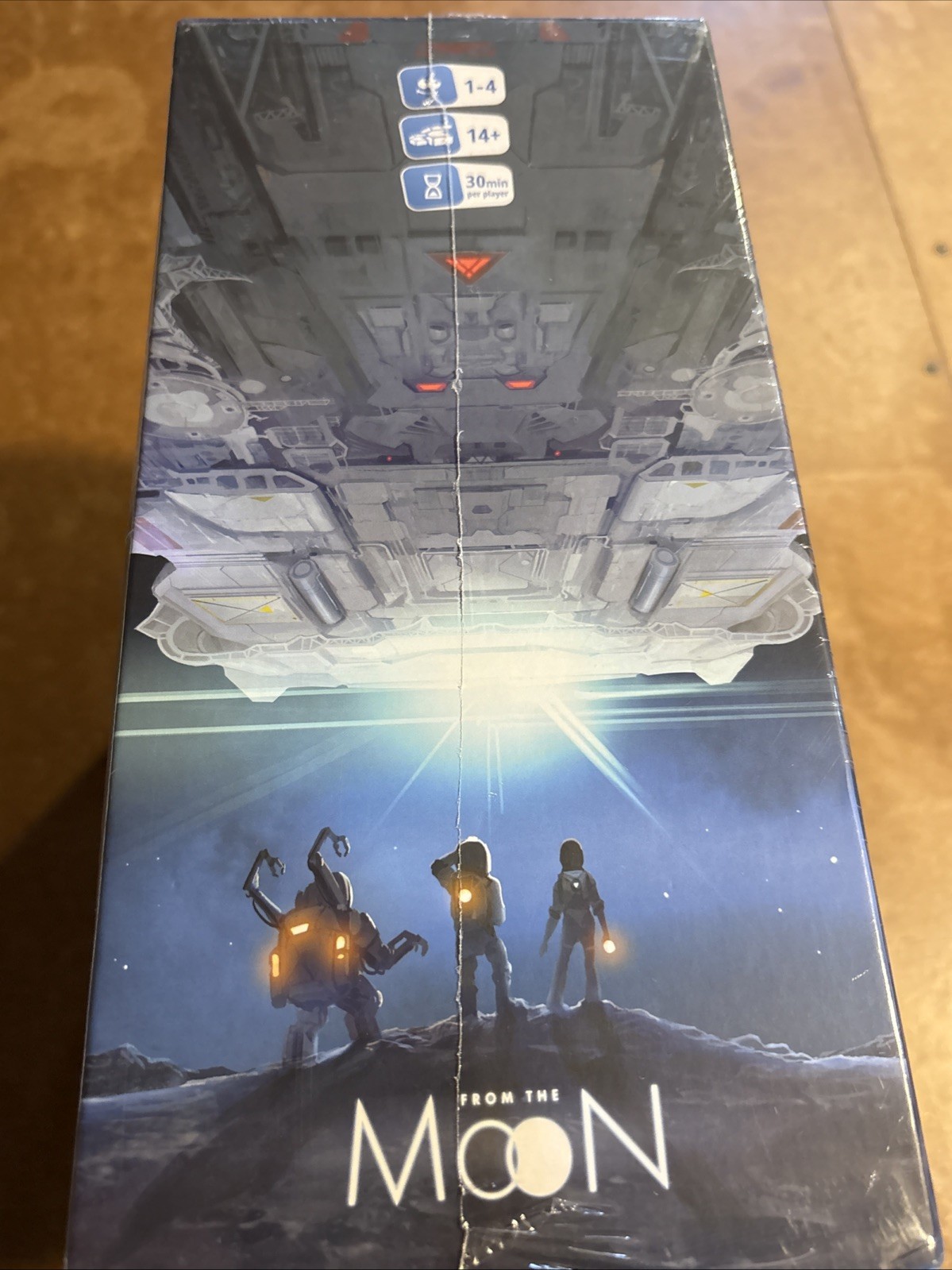 From The Moon Space Exploration Board Game 1 To 4 Players New & Sealed Free Ship