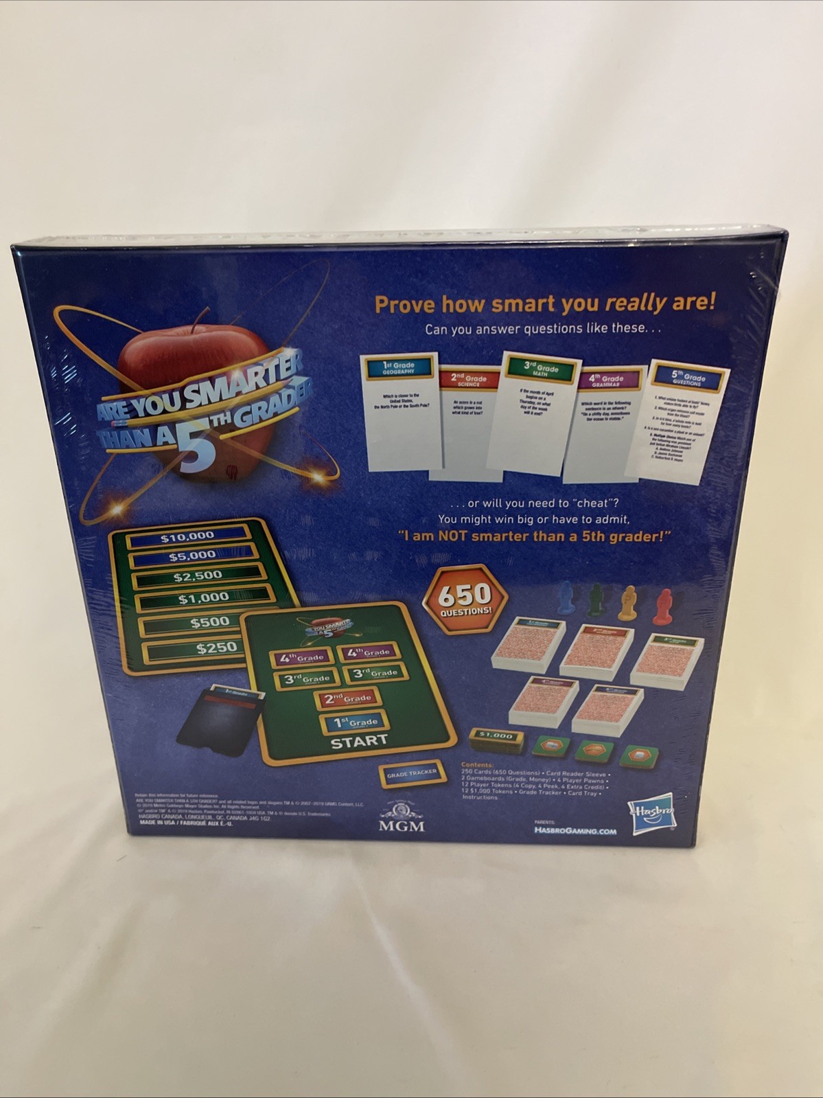 Hasbro Gaming Are You Smarter Than a 5th Grader Board Game for Kids Ages 8 & Up