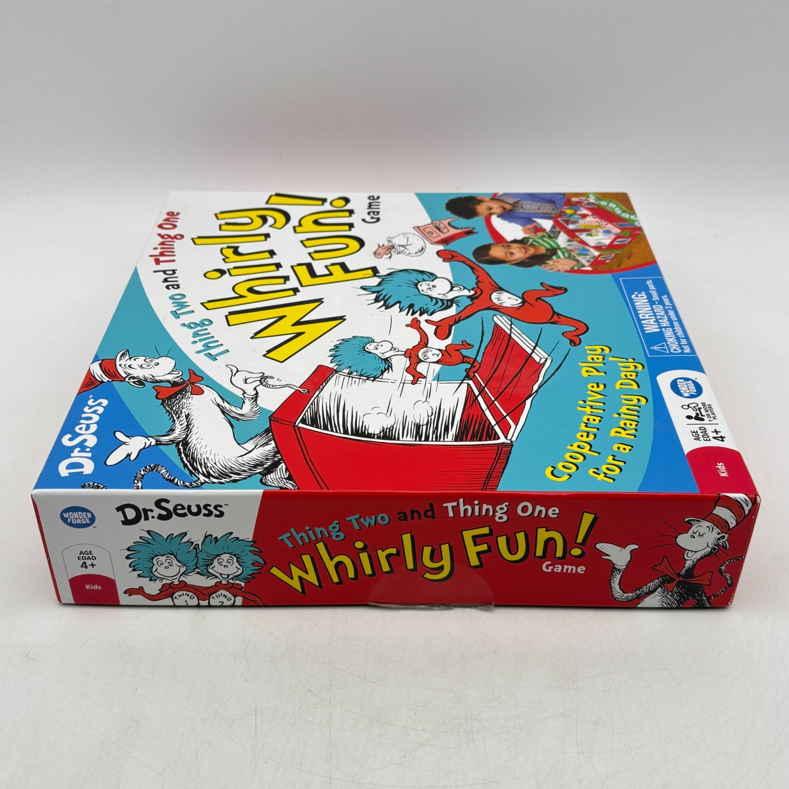Dr. Seuss Whirly Fun Game COMPLETE Wonder Forge 2016 Kids Family Cat in the Hat