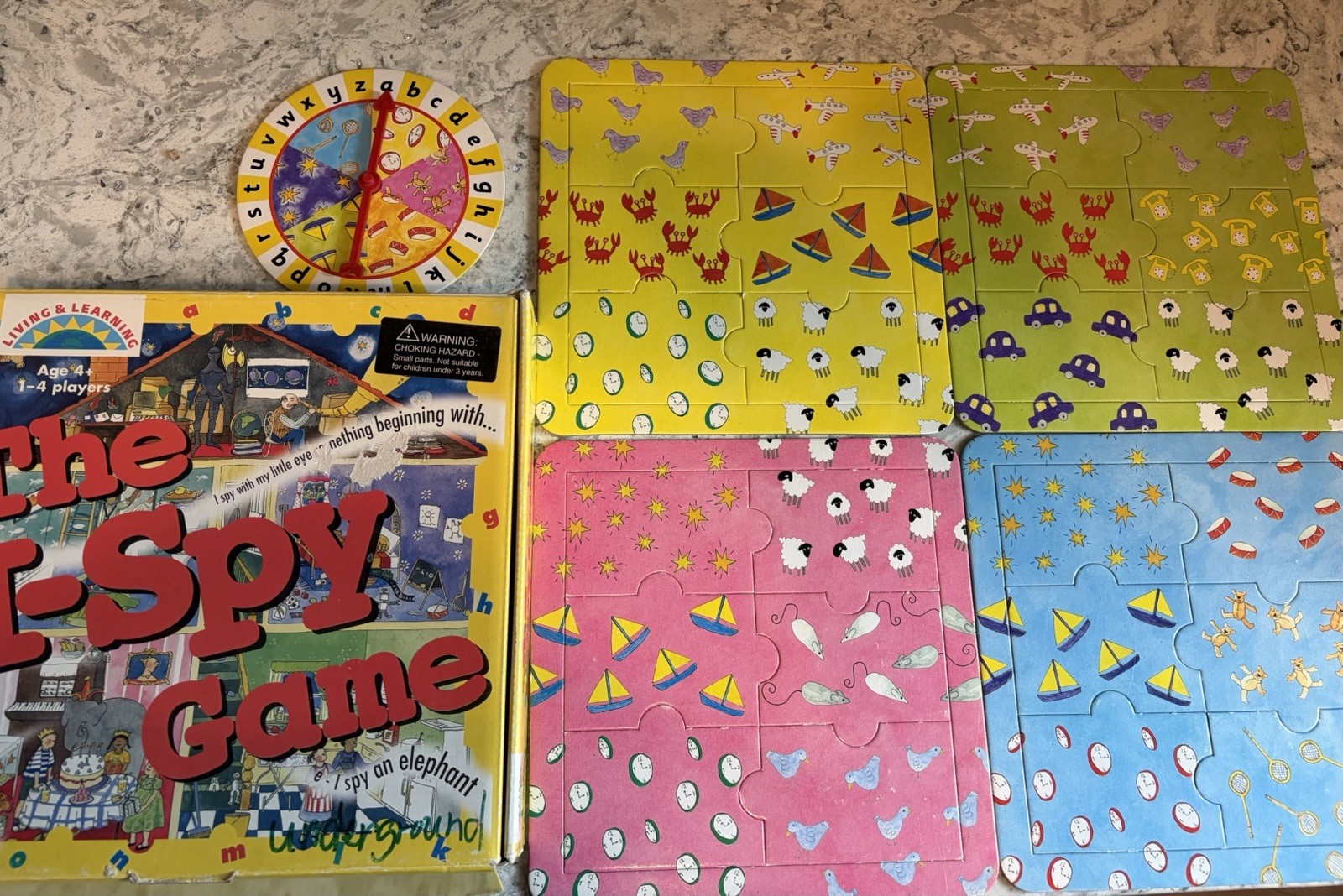 The I-Spy Board Game Living & Learning 1990s – Missing Parent Booklet
