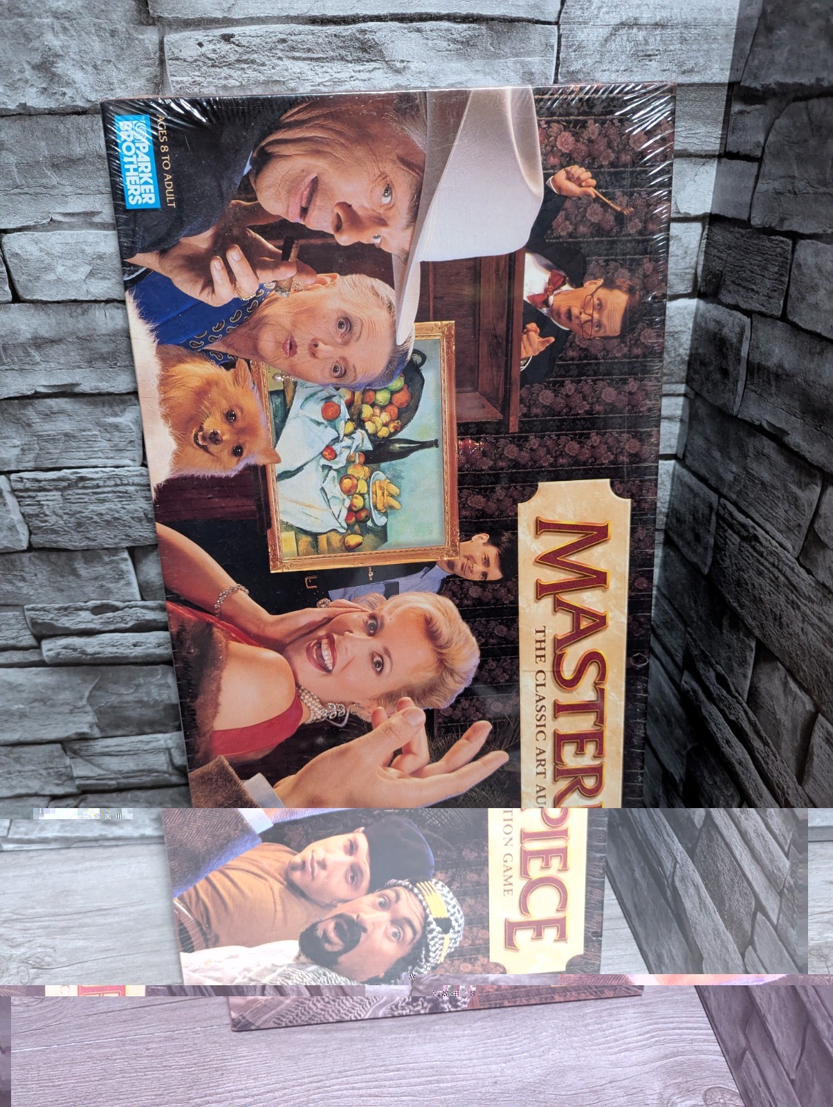 NEW SEALED Parker Brothers Masterpiece 1996 The Classic Art Auction Board Game