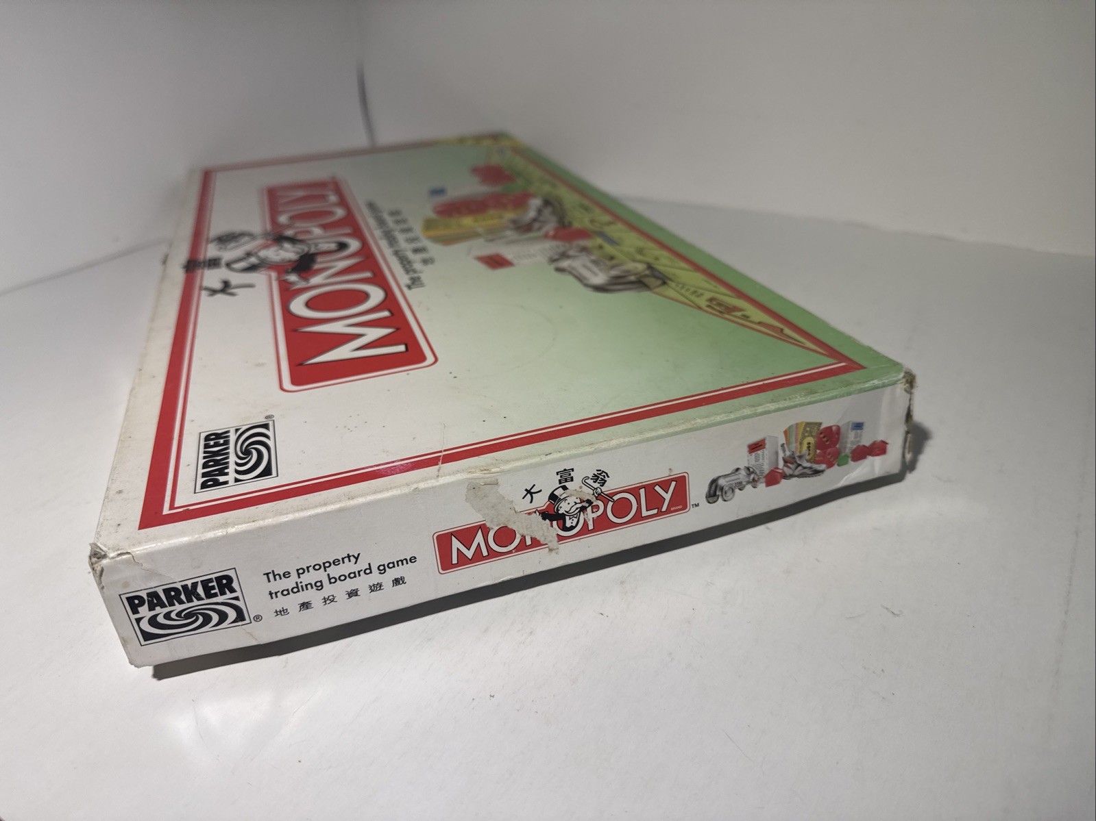 Monopoly Hong Kong Edition 1995 Board Game Rare Parker Brothers Complete Vintage