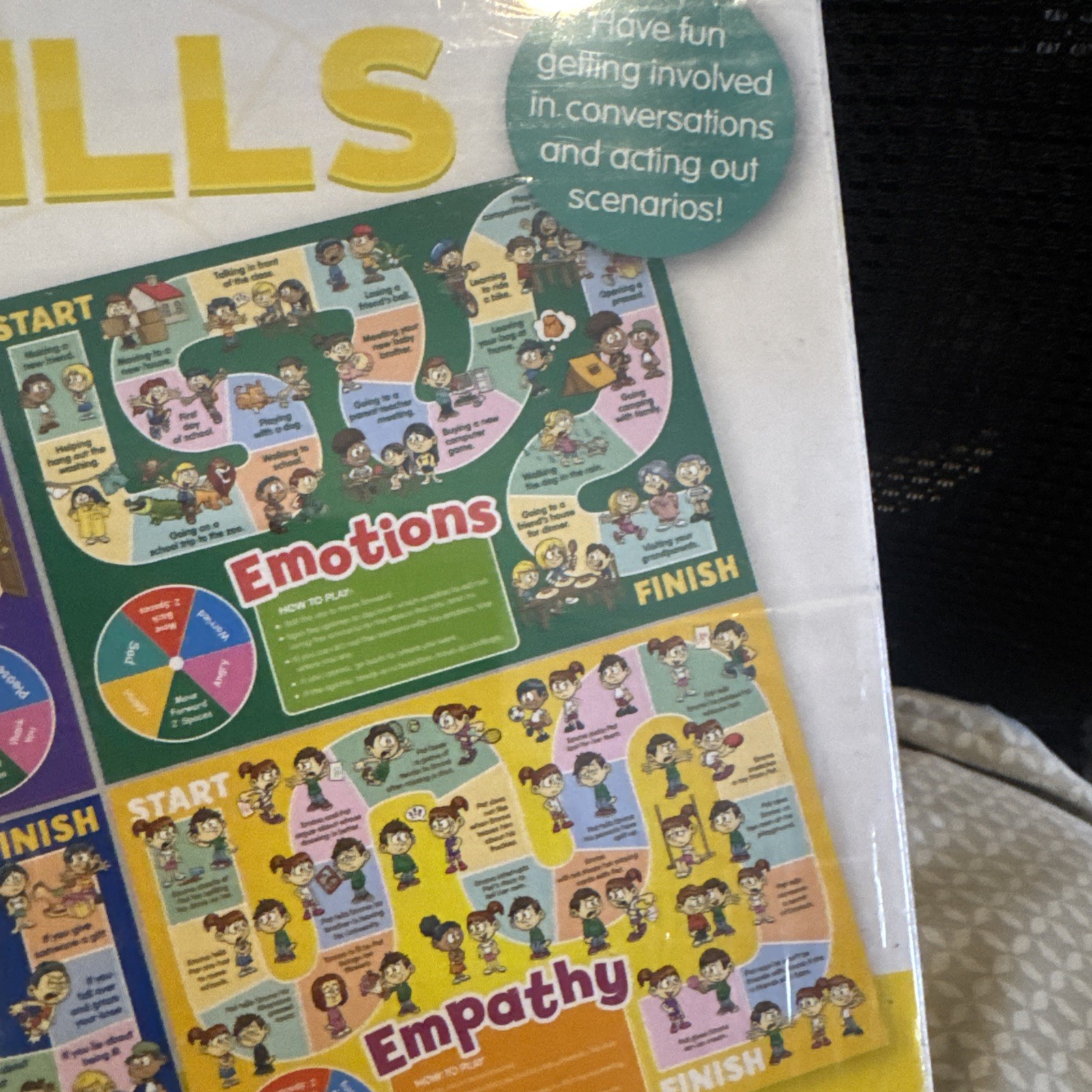 Social Skills Board Games for Kids Ages 5+ Empathy Friendship Manners new Sealed