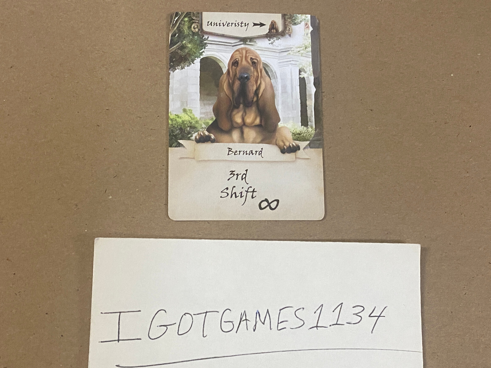 Genotype: Bernard Promo Card (Game Boy Geek 2024)
