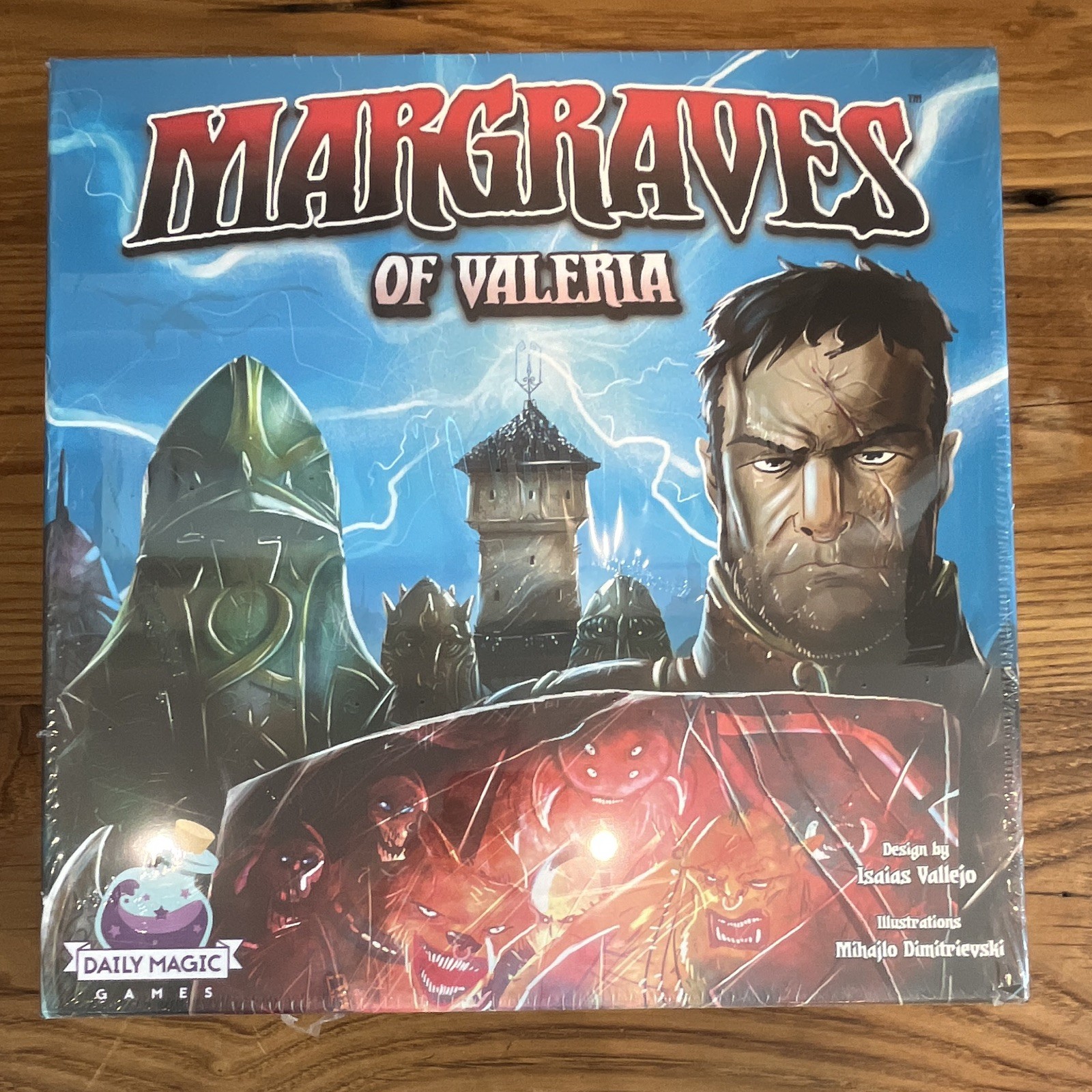 Daily Magic Games Margraves of Valeria Board Game Resource Management 2-5 Playe…