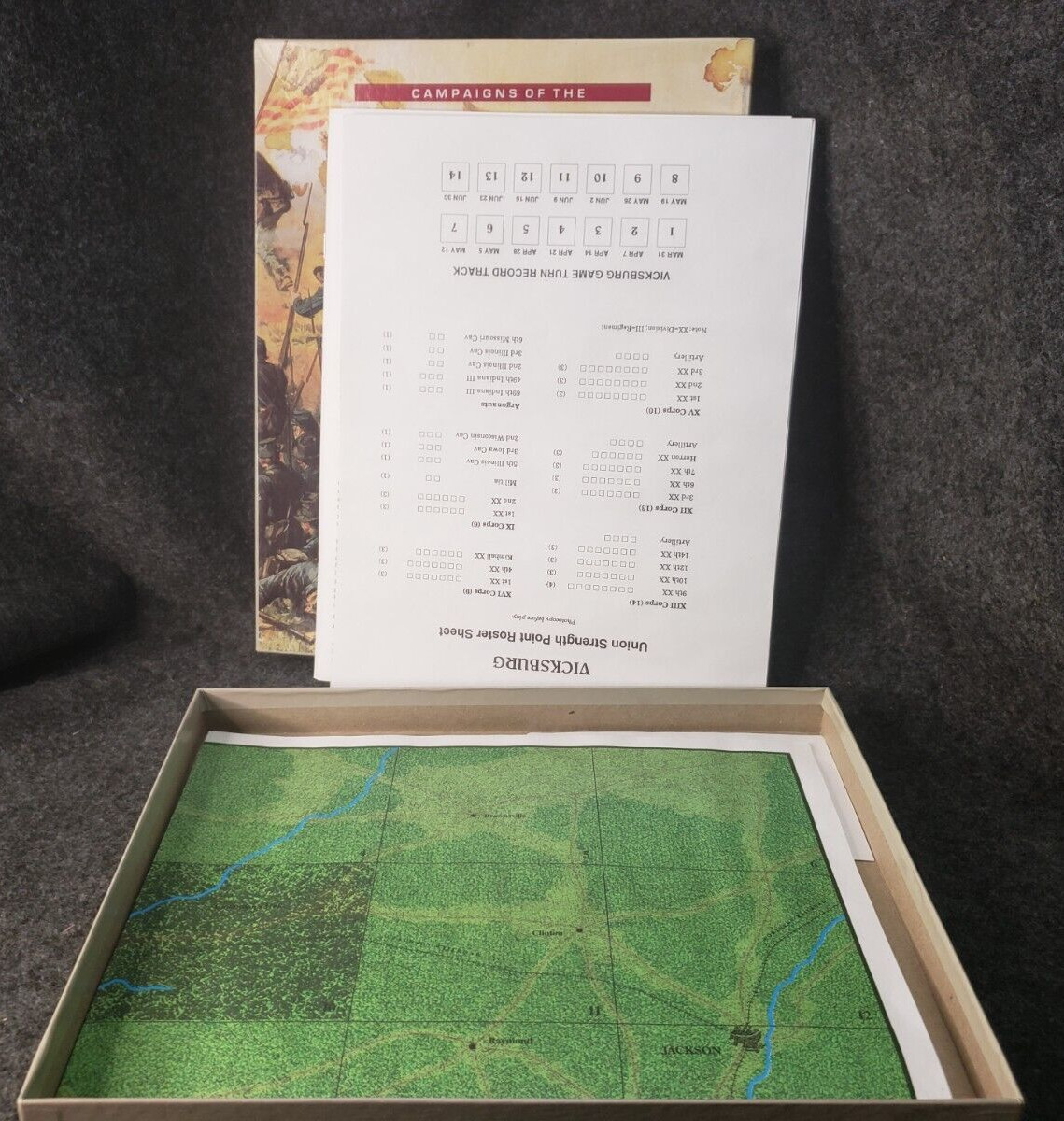 Campaigns of the Civil War Gettysburg and Chancellorsville No markers